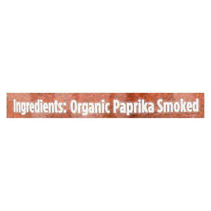 Spicely Organics - Organic Paprika - Smoked - Case Of 3 - 1.7 Oz.