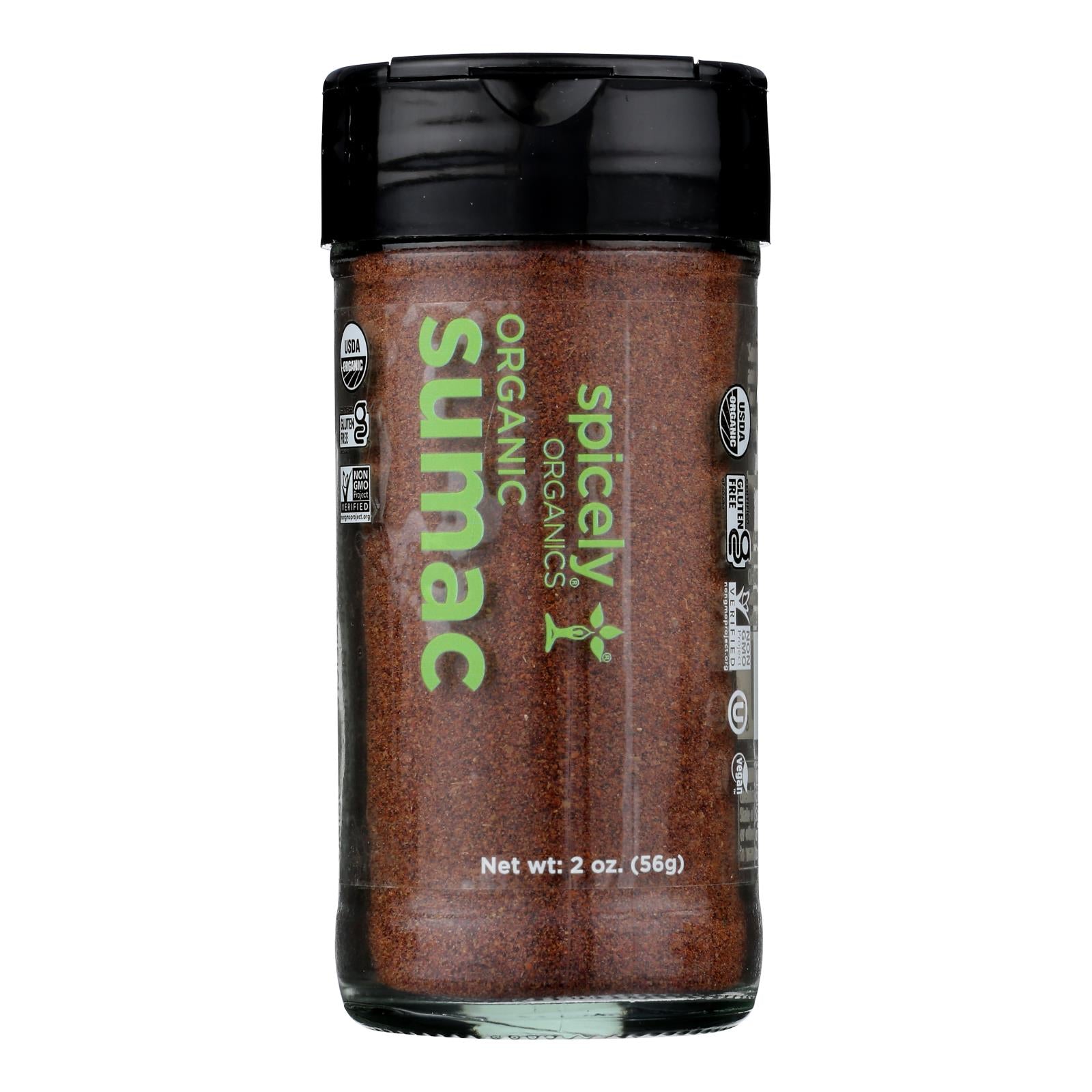 Spicely Organics - Organic Sumac - Case Of 3 - 2 Oz.