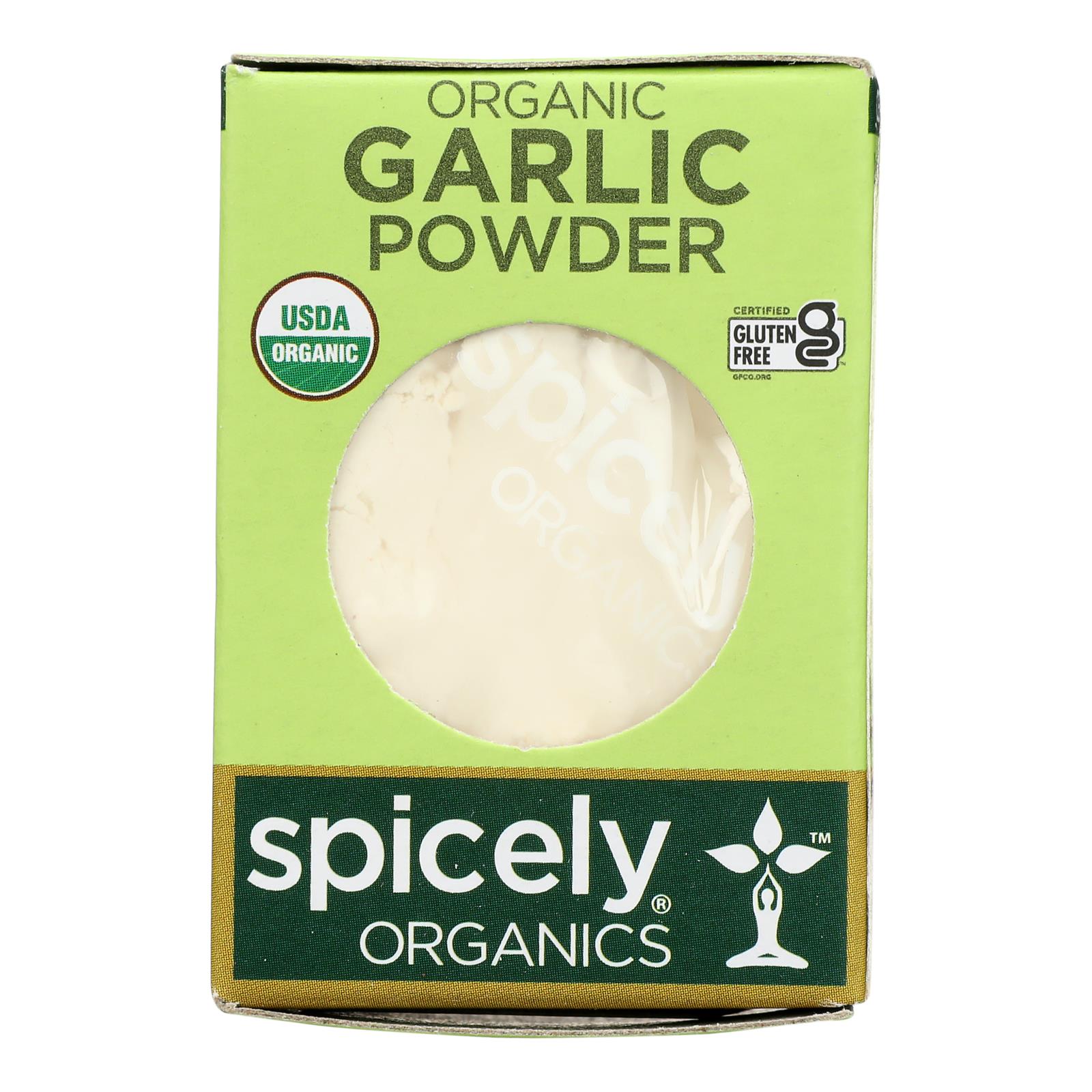 Spicely Organics - Organic Garlic Powder - Case Of 6 - 0.4 Oz.