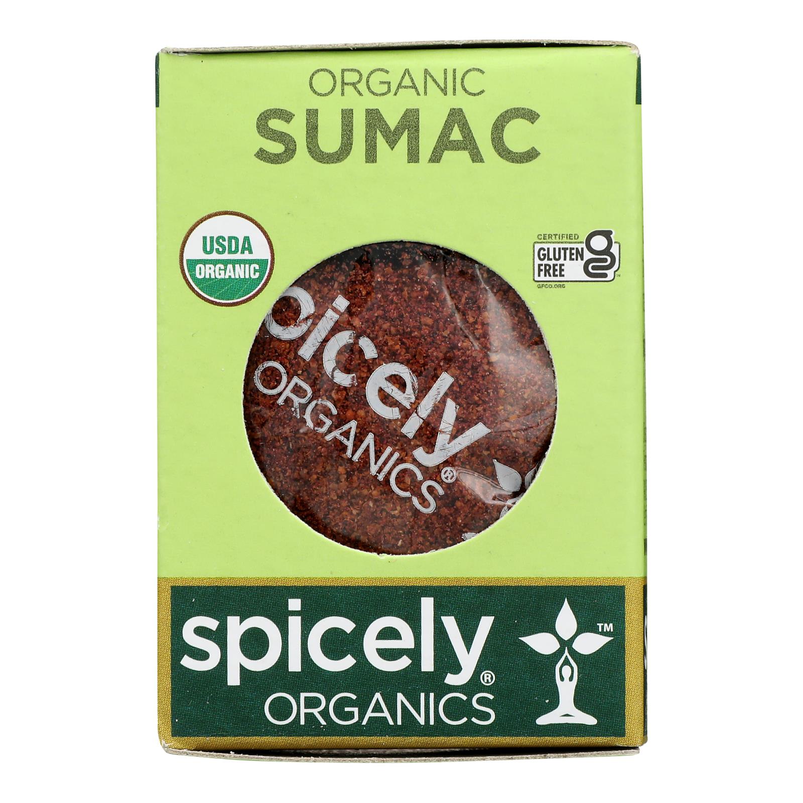 Spicely Organics - Organic Sumac - Case of 6 - 0.45 oz.