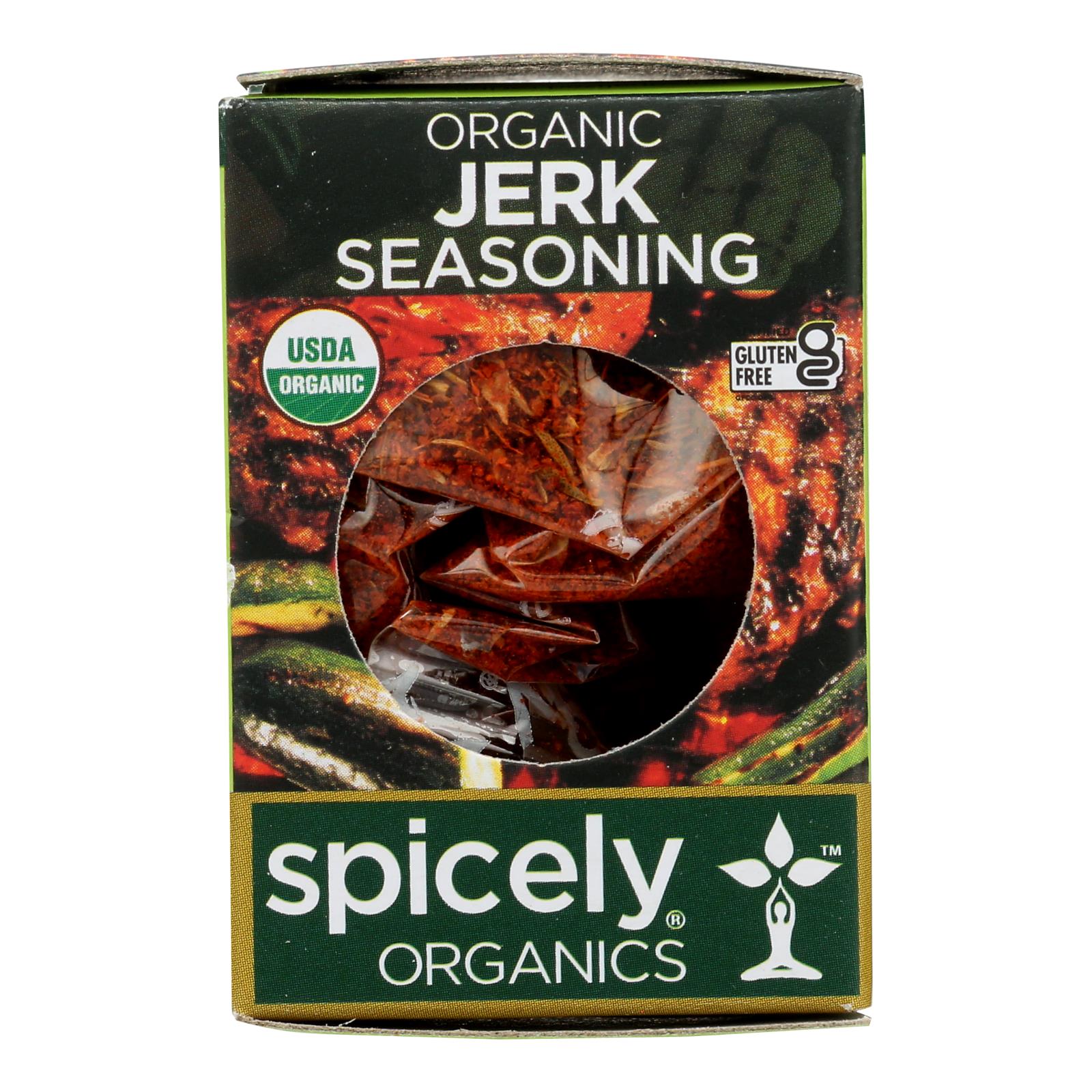 Spicely Organics - Organic Jerk Seasoning - Case of 6 - 0.45 oz.