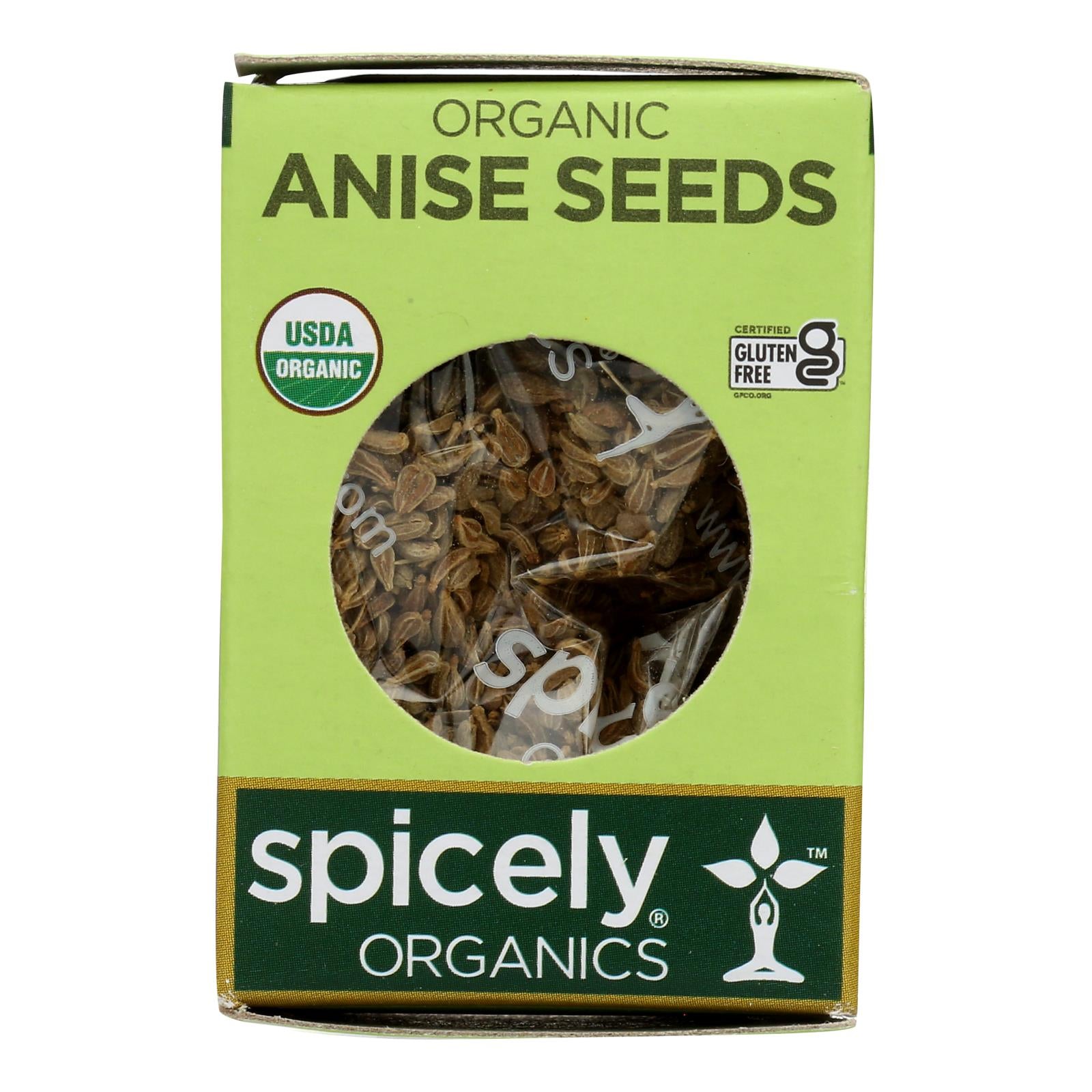 Spicely Organics - Organic Anise Whole - Case of 6 - 0.3 oz.