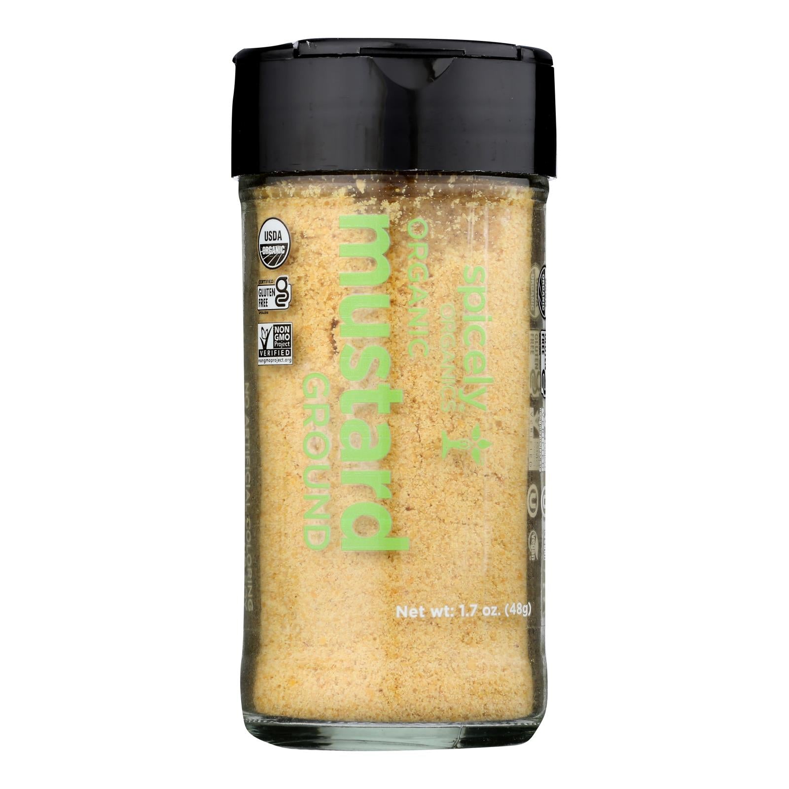 Spicely Organics - Organic Mustard - Ground - Case Of 3 - 1.7 Oz.