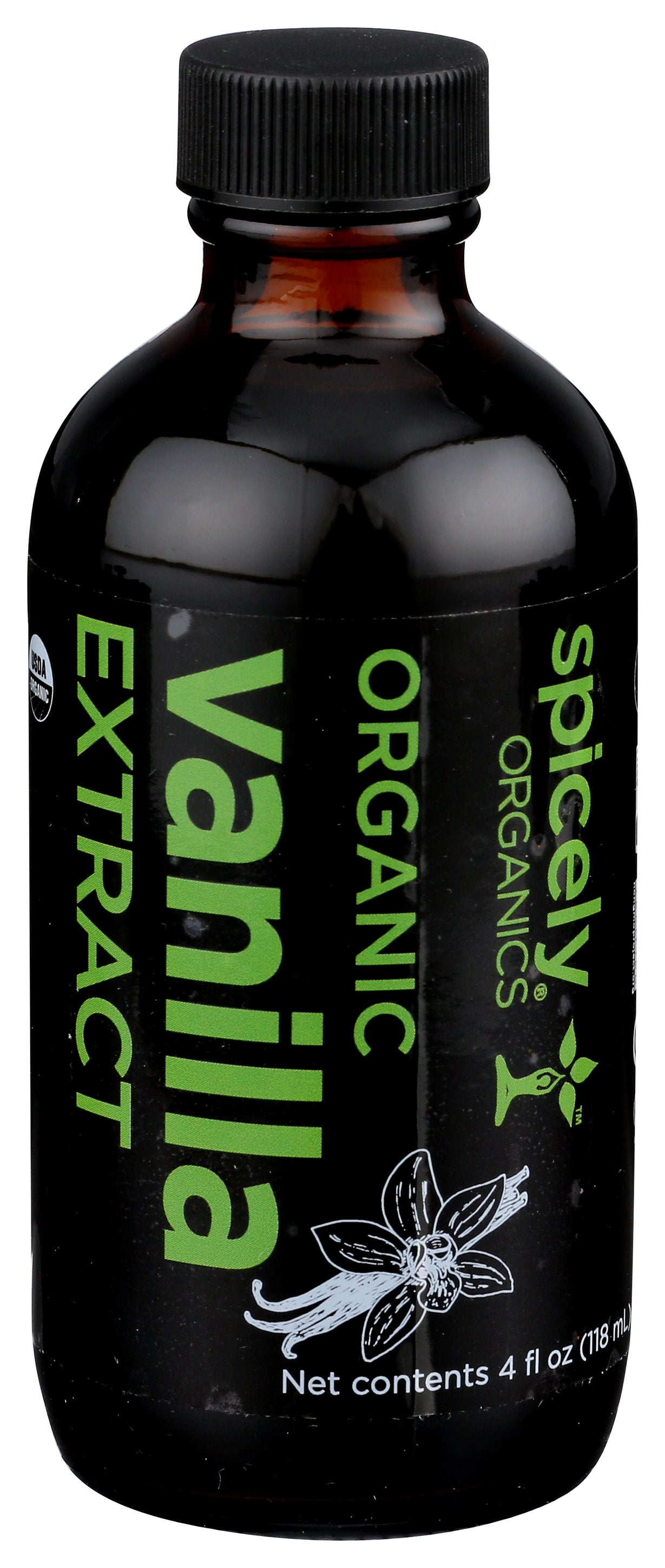 SPICELY ORGANICS SPICE VANILLA EXTRACT JAR - Case of 3