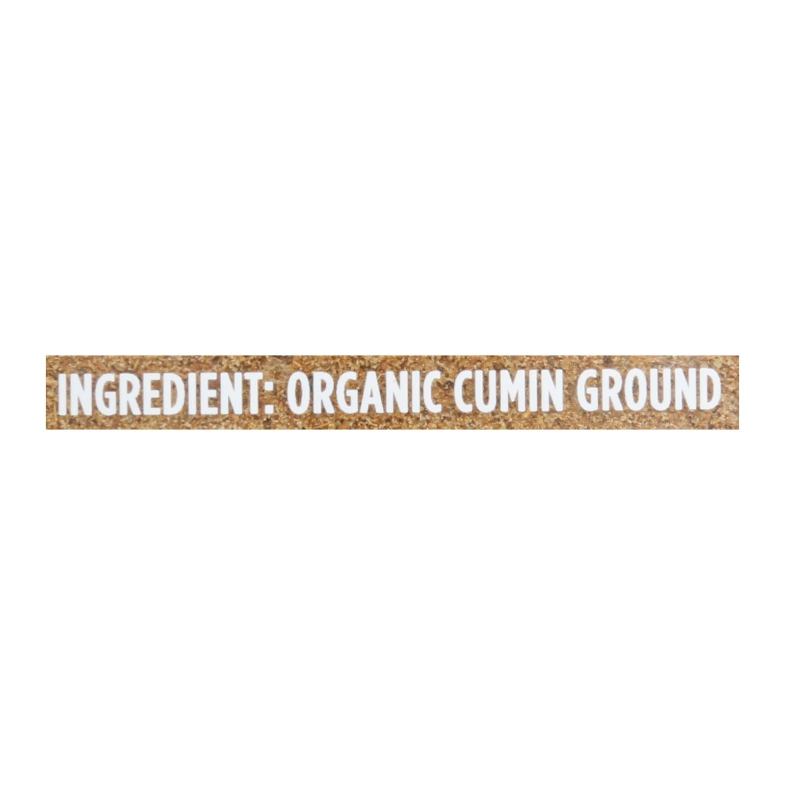 Spicely Organics - Cumin Organic Ground - Case of 2-17 Ounces
