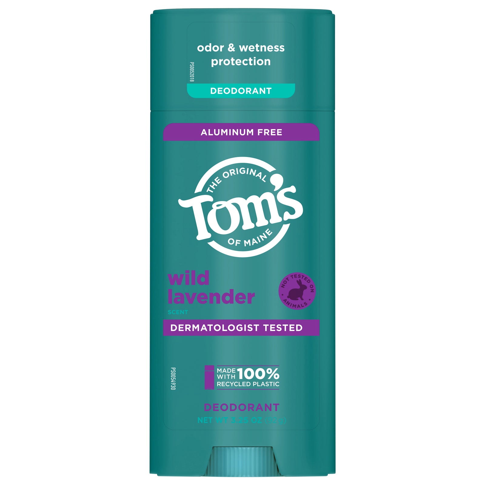 Tom's of Maine - Deodorant Stick Lavender - Case of 6 - 3.25 ounces