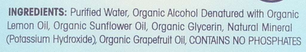 FIT ORGANIC PRODUCE WASH SPRAY ORG - Case of 12