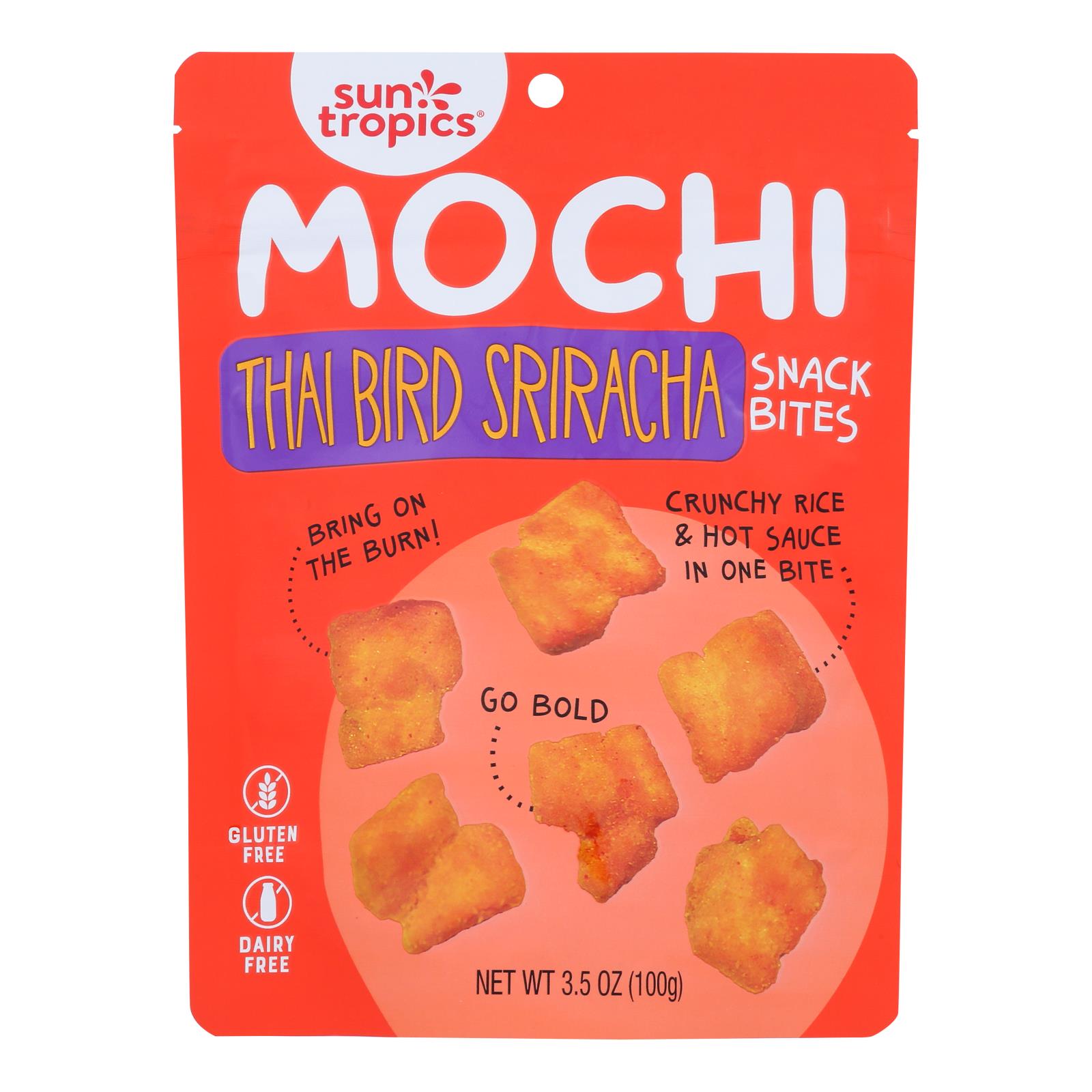 Sun Tropics® Mochi Rice Bites Sriracha - Case Of 12 - 3.50 Oz