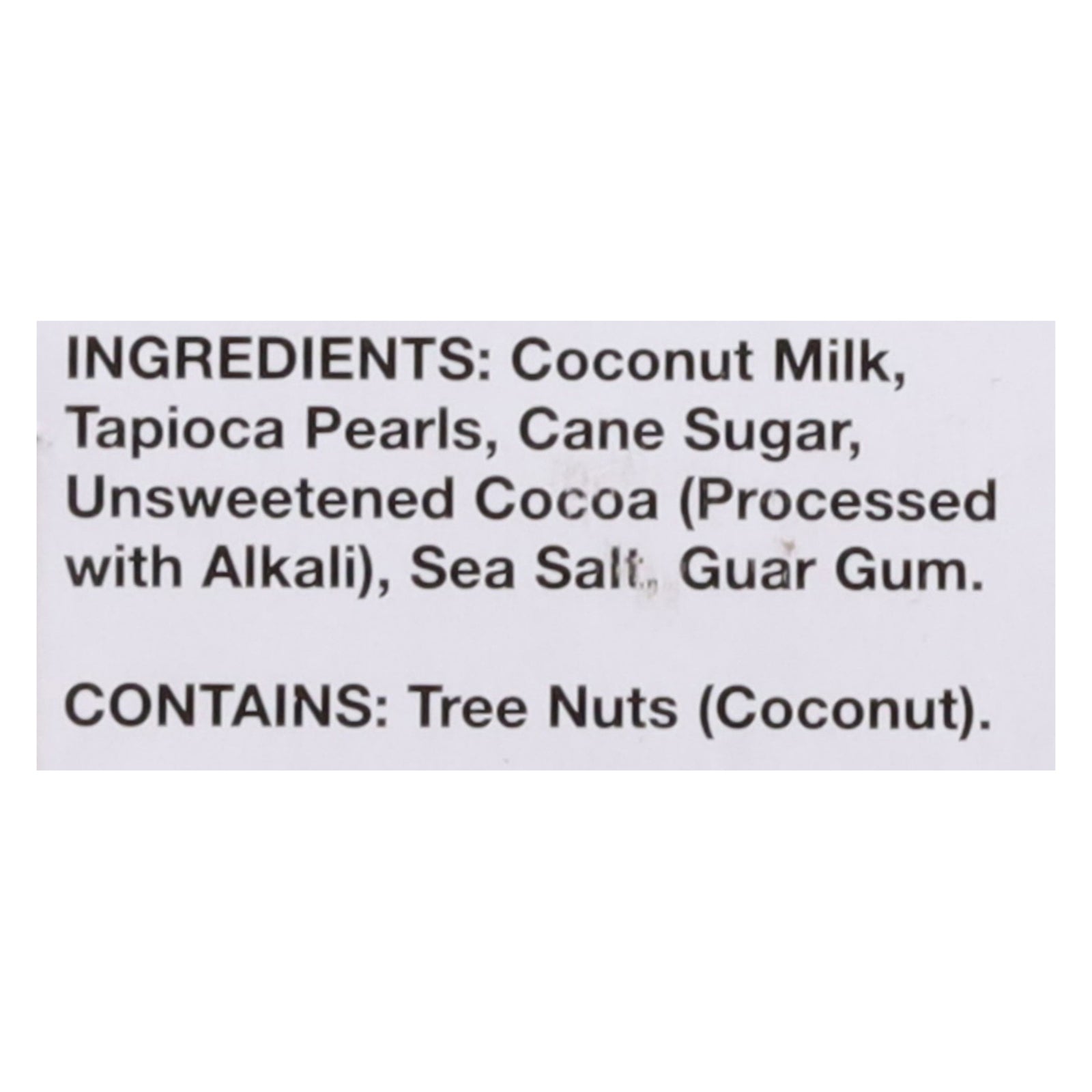 Sun Tropics - Pudding Tapioca Chocolate - CS of 6-8 OZ