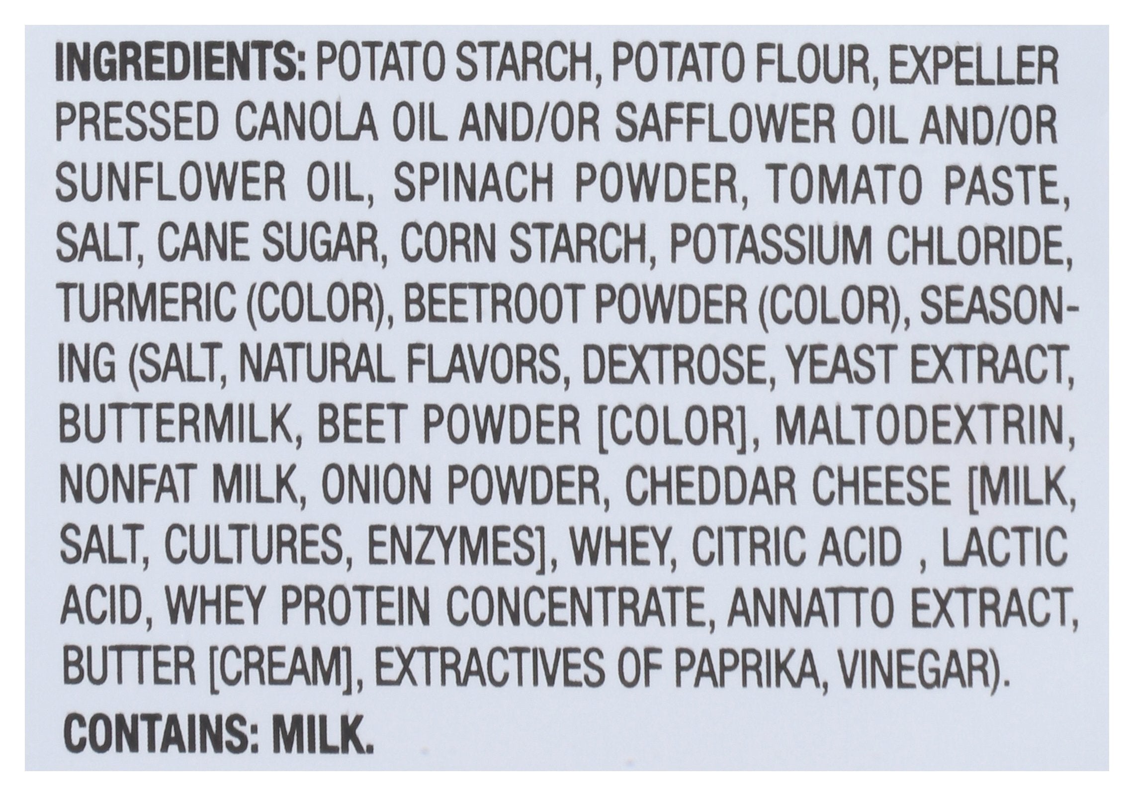 SENSIBLE PORTIONS CHIPS GDRN VEG SCRM HOT - Case of 24