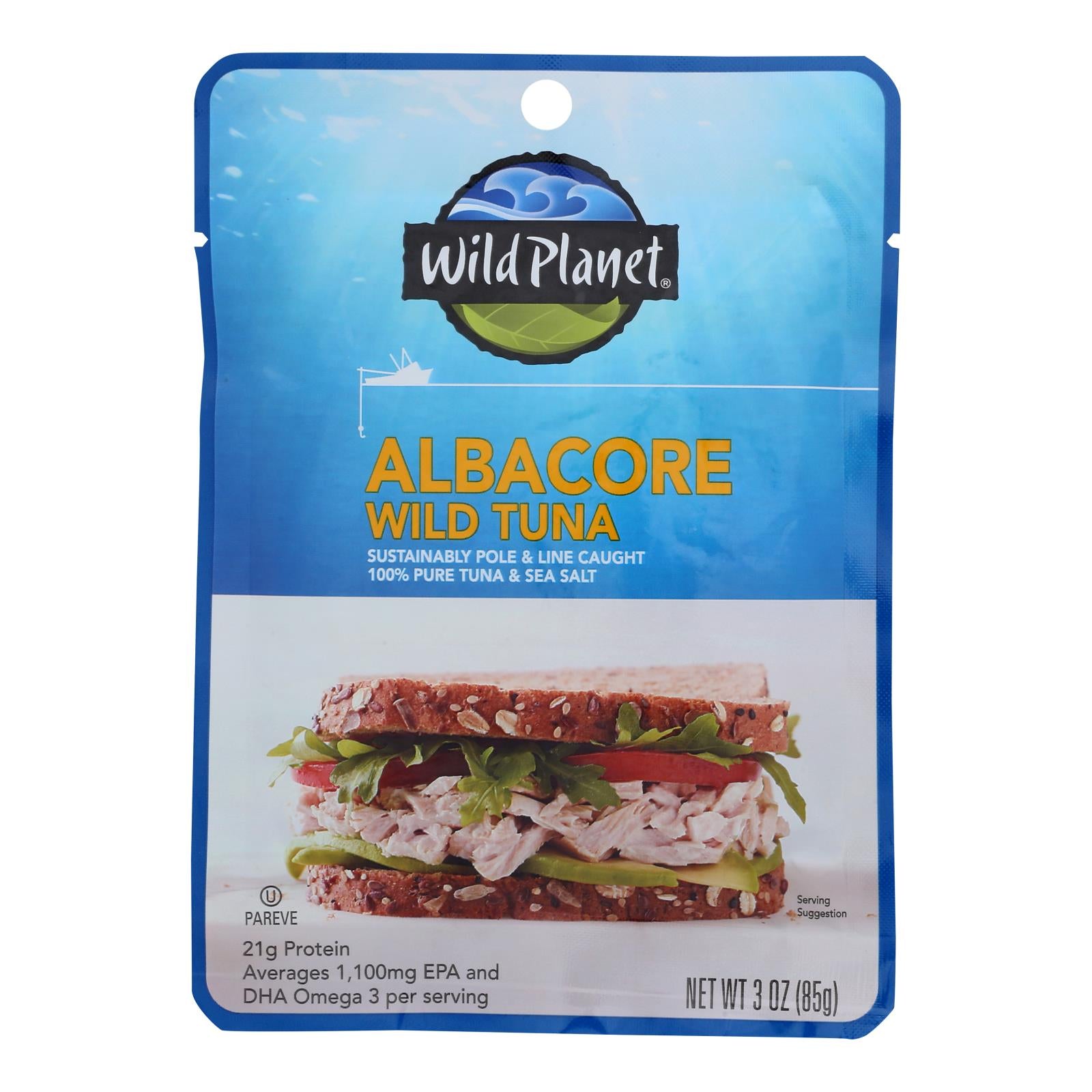 Wild Planet Wild Albacore Tuna  - Case Of 24 - 3 Oz