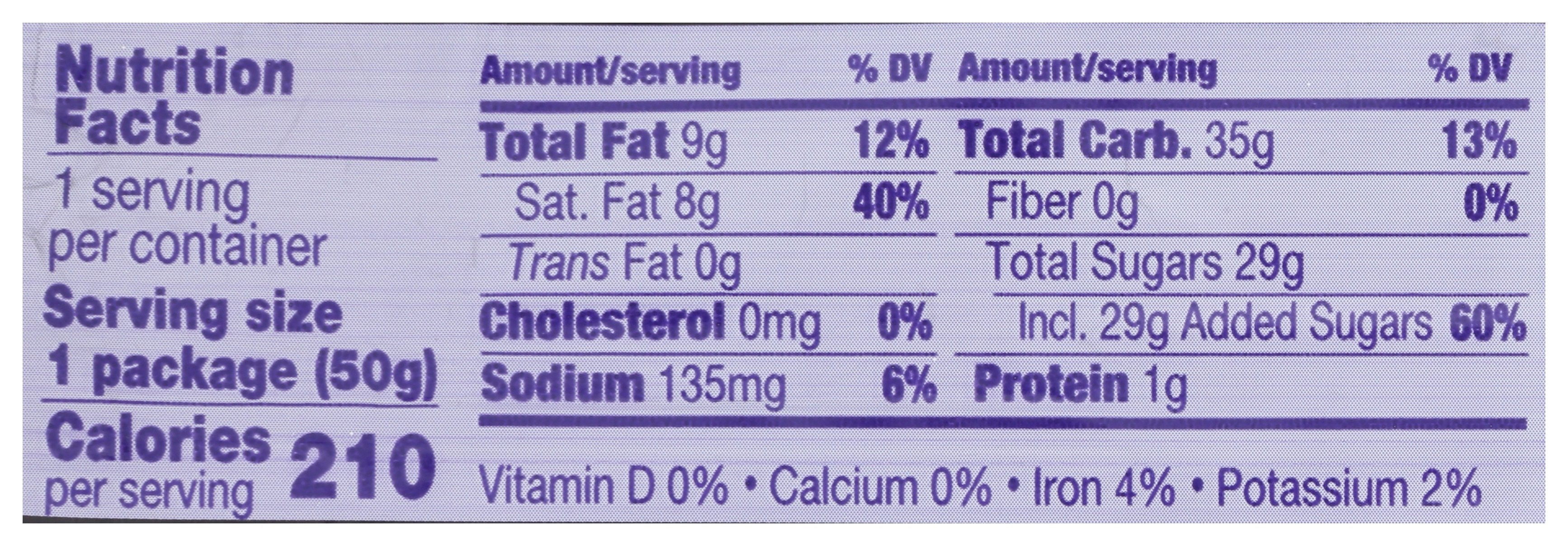 VIOLET CRUMBLE CNDY BAR CHOC DARK KING - Case of 20