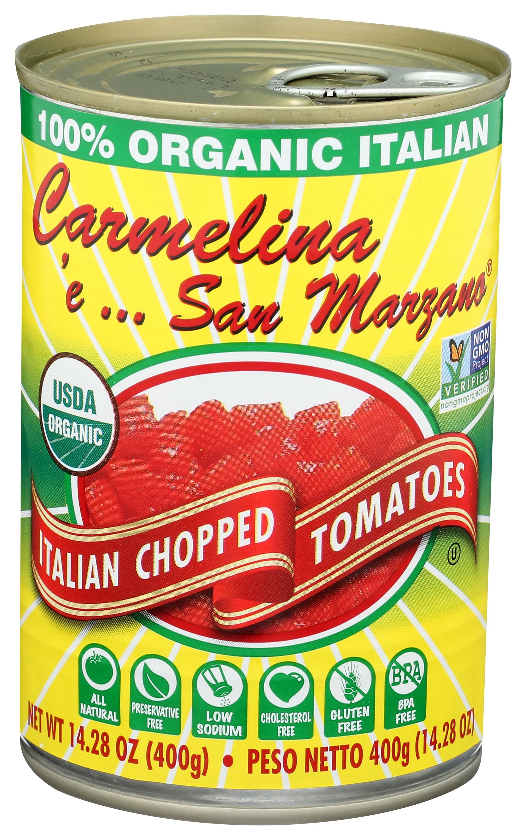 CARMELINA E SAN MARZANO TOMATO ITL CHPD PUREE - Case of 12