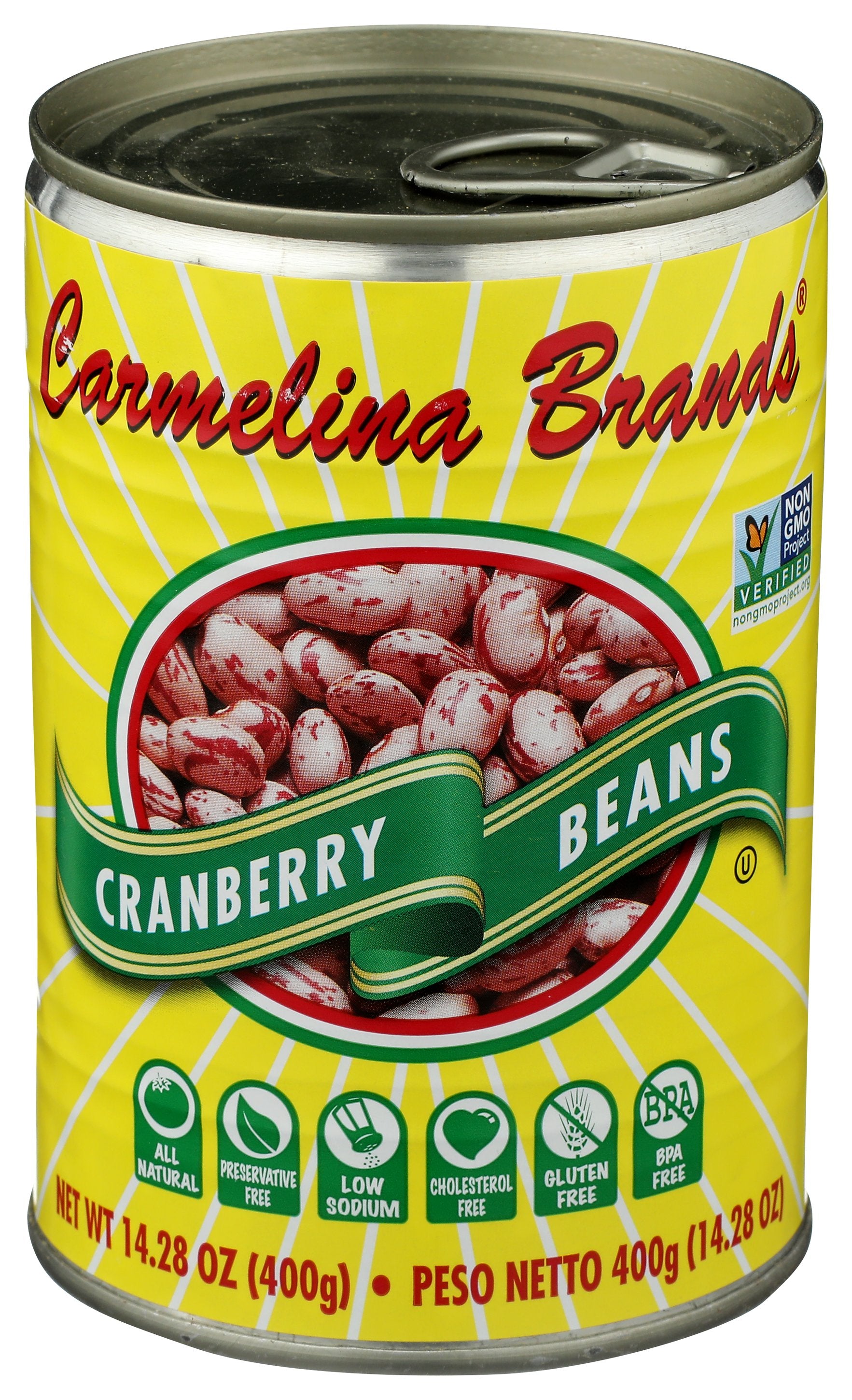 CARMELINA BEAN ITALIAN BORLOTTI - Case of 12