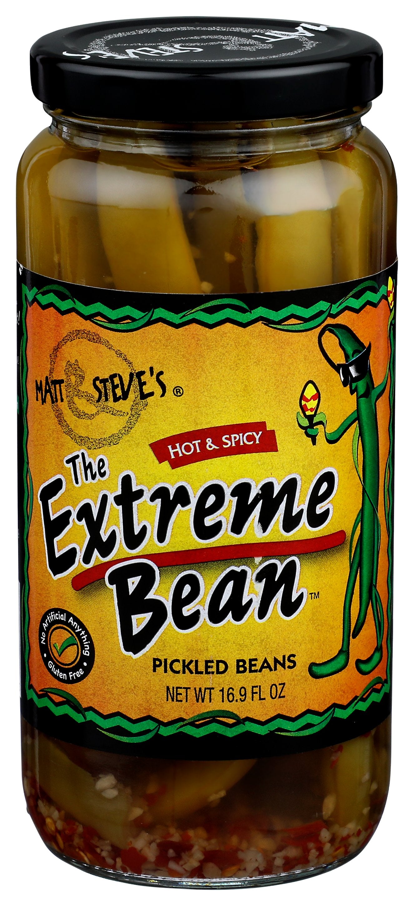 THE EXTREME BEAN BEAN PICKLED HOT N SPICY - Case of 6