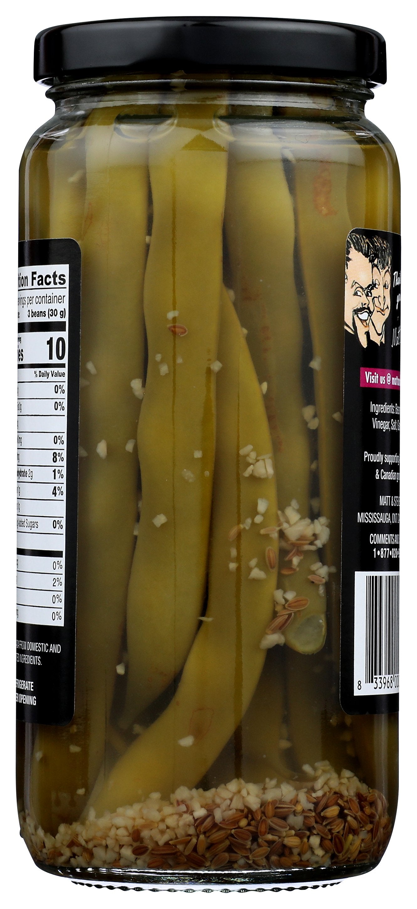 THE EXTREME BEAN BEAN PICKLED GARLIC N DIL - Case of 6