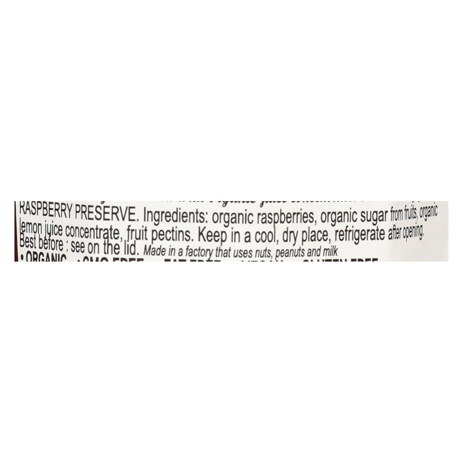Lucien Georgelin Fruit Spread - Organic - Raspberry - Case of 6 - 11.28 oz