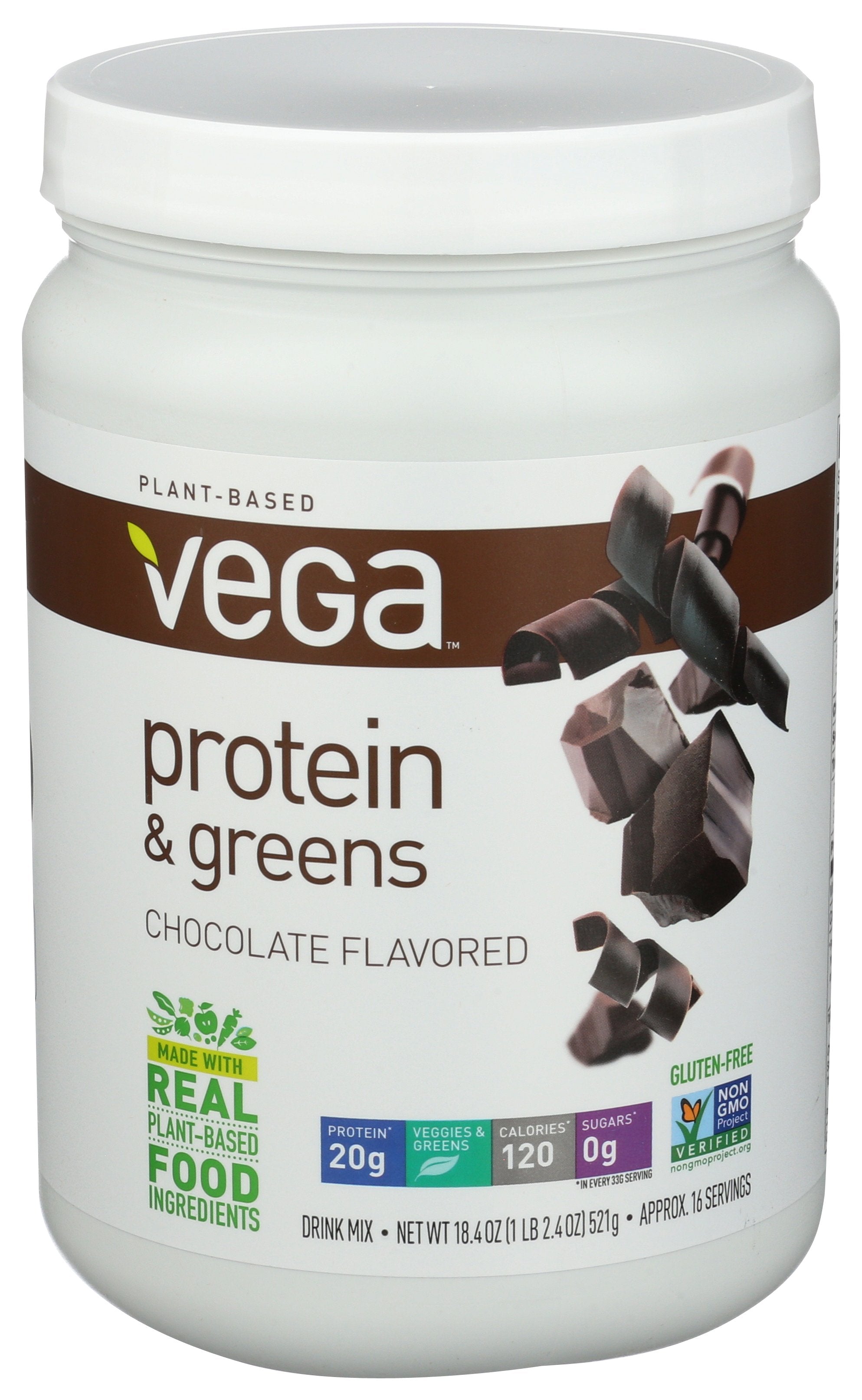 VEGA PROTEIN GREENS PWDR CHOC