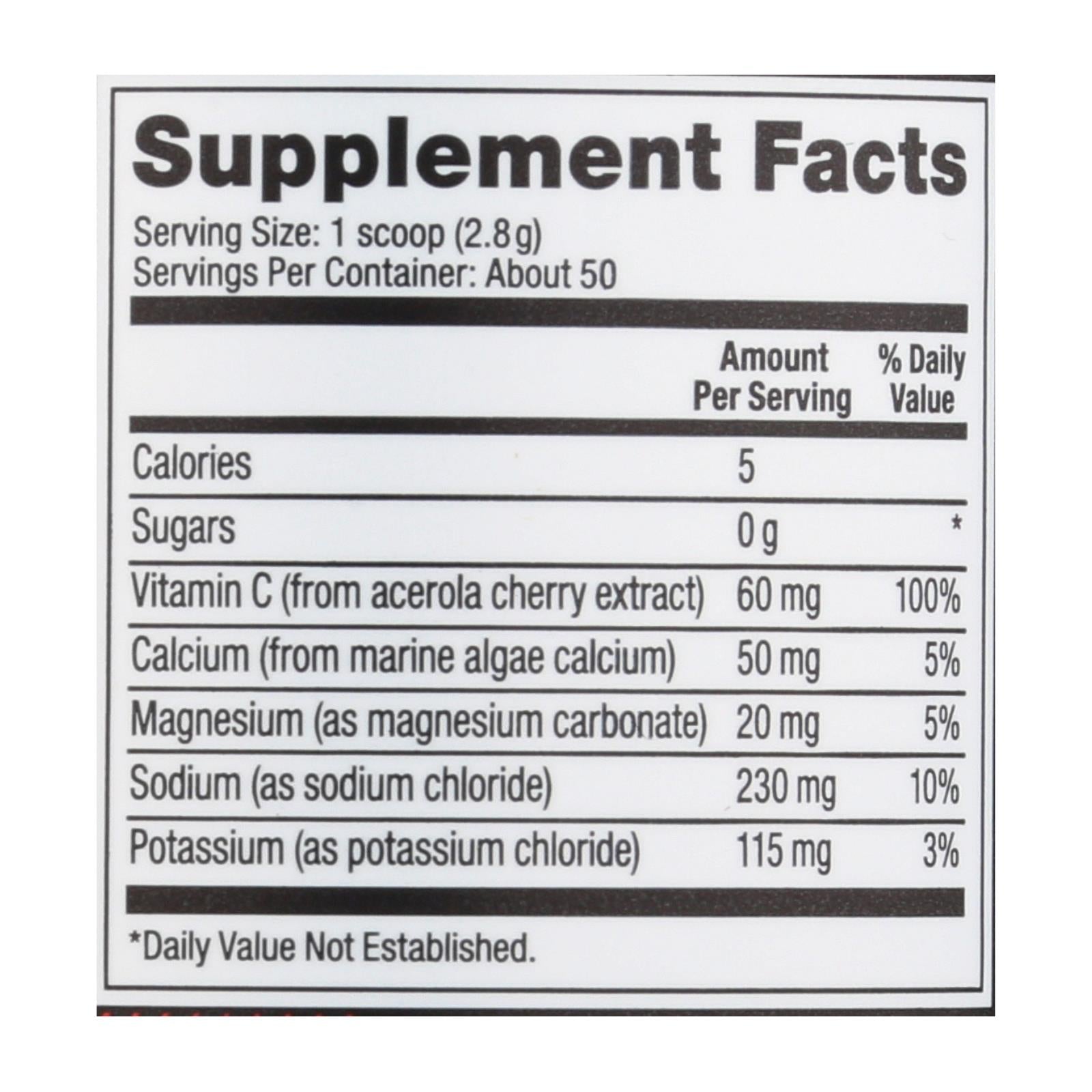 Vega - Sport Hydrator Berry -5 OZ