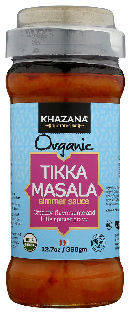 Khazana Simmer Sauce Tikka Masala - Case of 6 - 12.7 oz