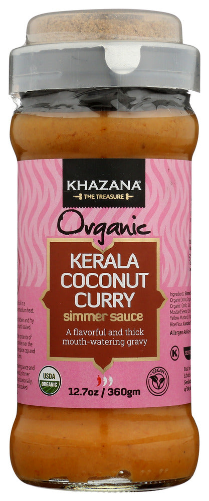 Khazana Simmer Sauce Kerala Coconut - Case of 6 - 12.7 OZ