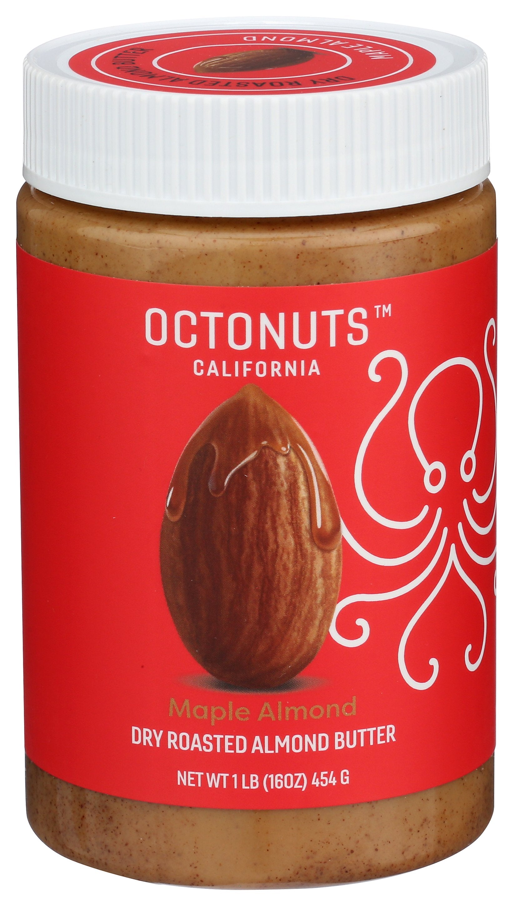 OCTONUTS BUTTER ALMOND RSTD MAPLE - Case of 8