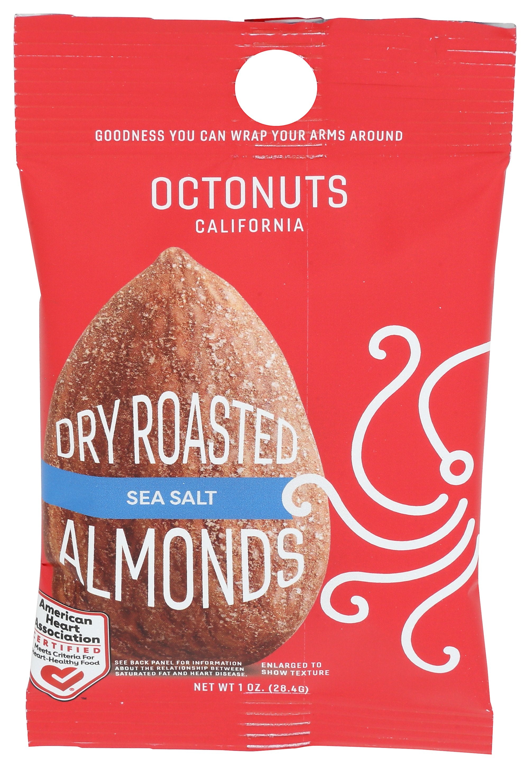 OCTONUTS ALMONDS RSTD SEA SLT - Case of 12