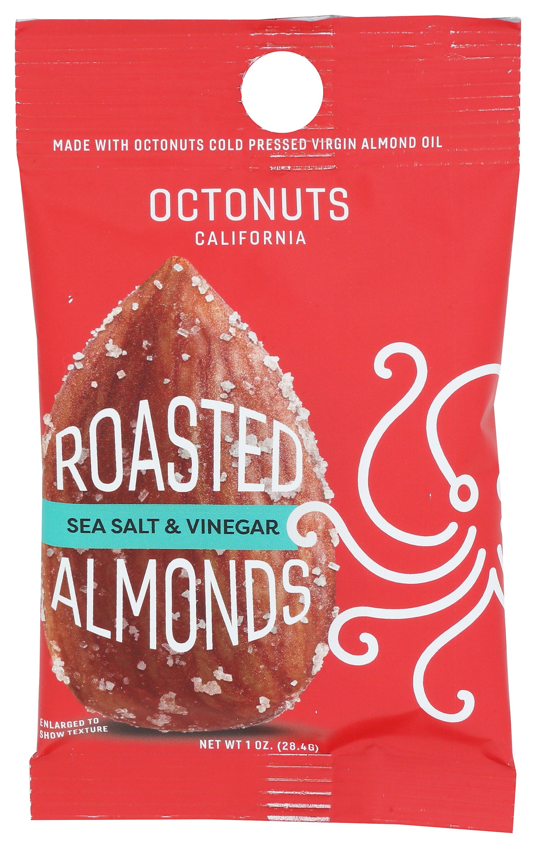 OCTONUTS ALMONDS SALT VNGR - Case of 12