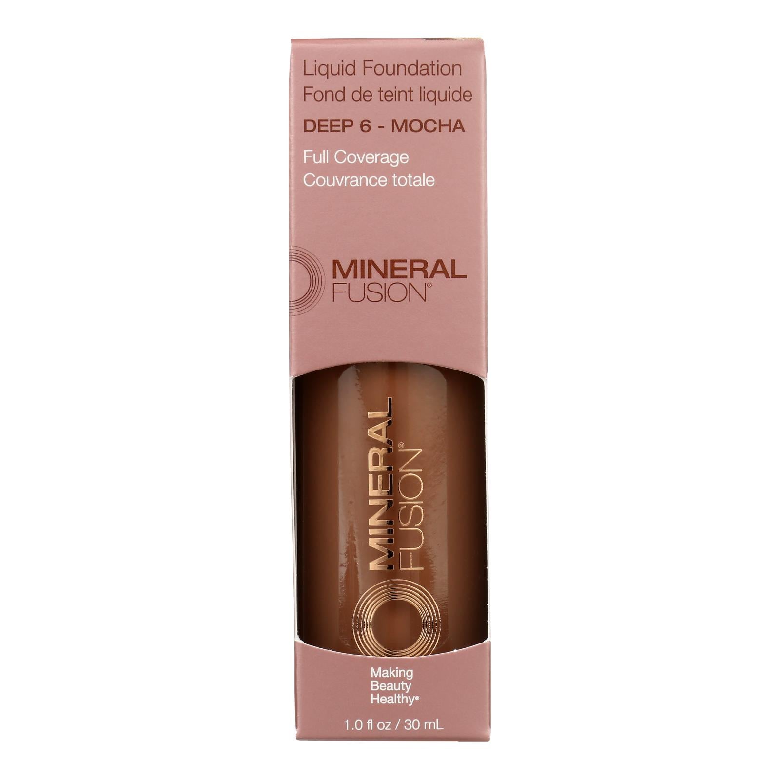 Mineral Fusion - Mkup Liquid Foundation Deep6 - 1 Each-1 Fz