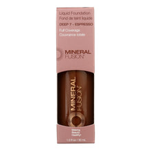 Load image into Gallery viewer, Mineral Fusion - Mkup Liquid Foundation Deep7 - 1 Each-1 Fz