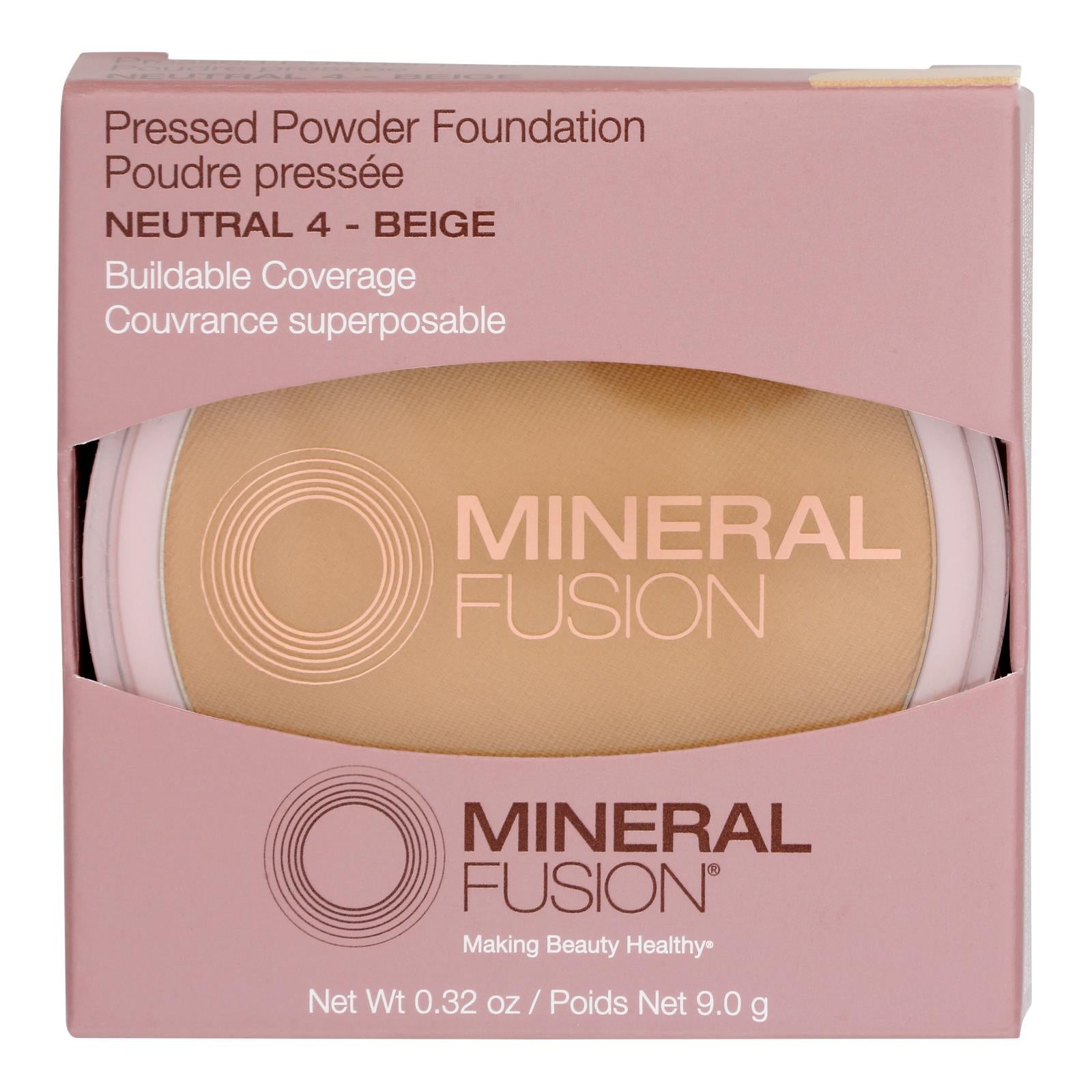 Mineral Fusion - Mkup Pressed Base Ntrl 4 - 1 Each-.32 Oz