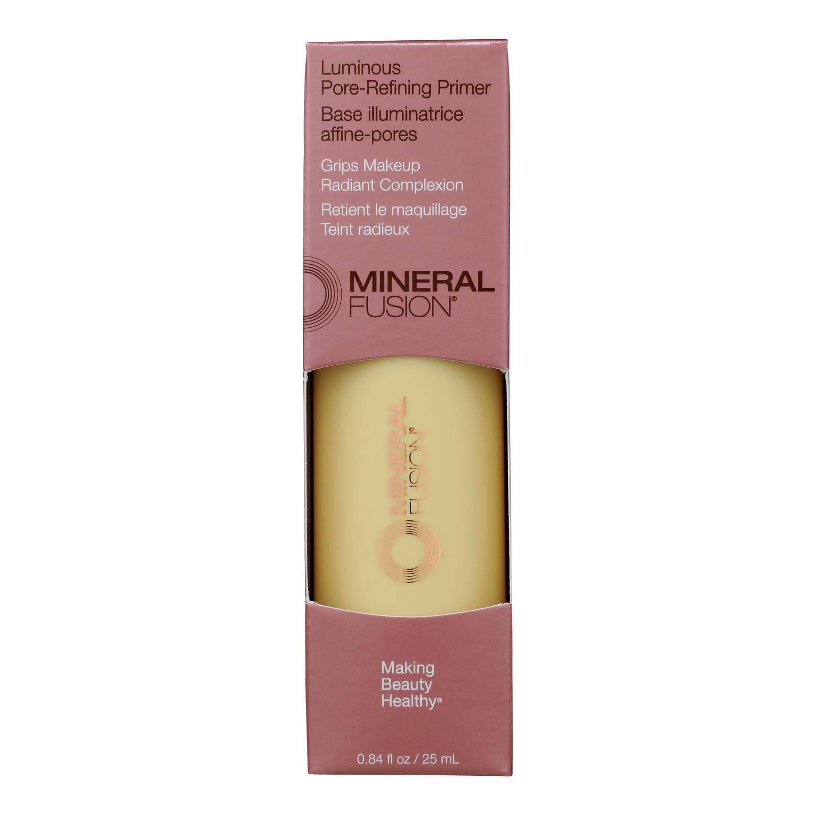 Mineral Fusion - Primer Lumnous Pore Refin - 1 Each-.84 Fz