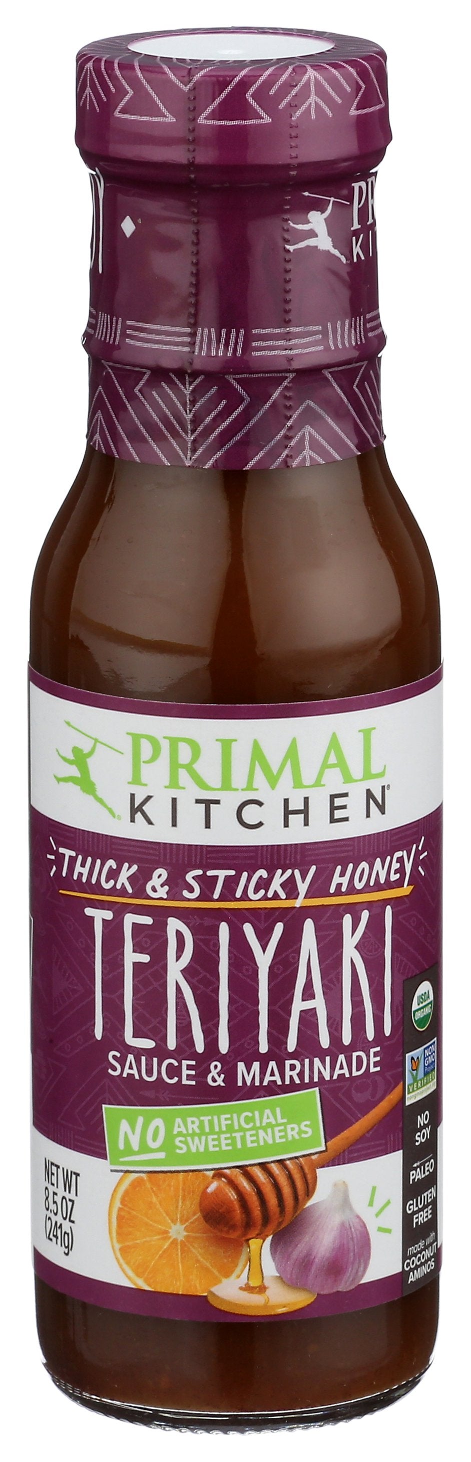 PRIMAL KITCHEN SAUCE NO SOY HNY TERIYAKI - Case of 6