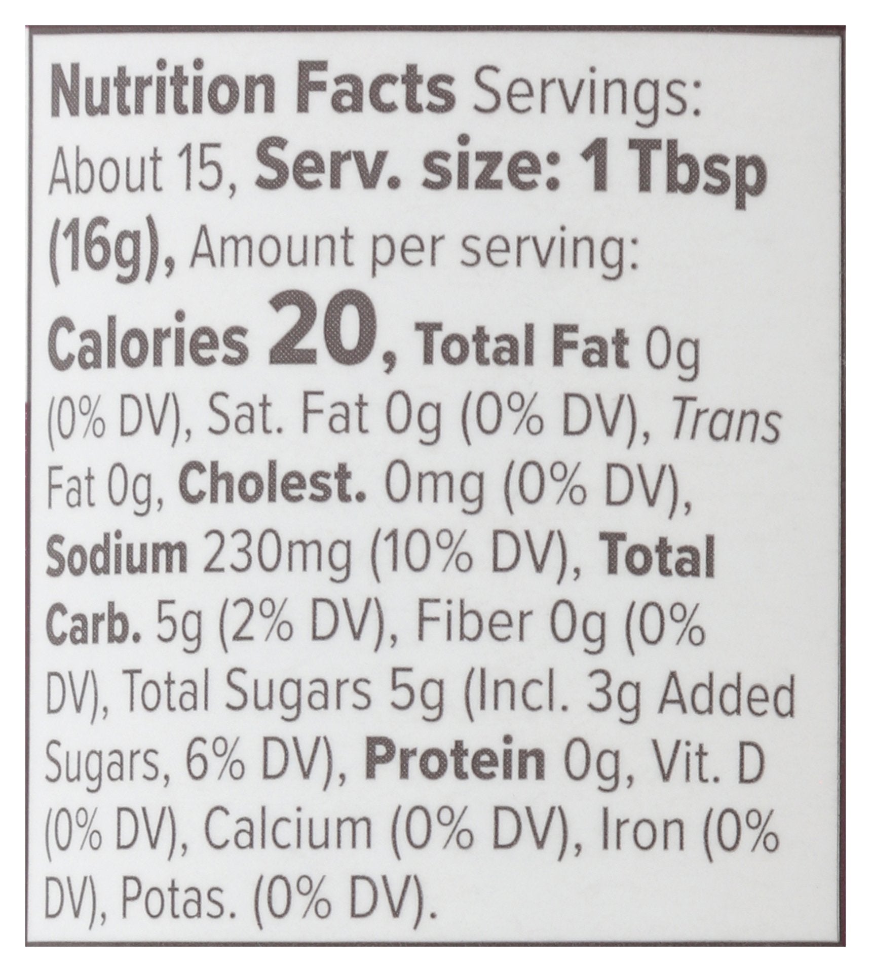 PRIMAL KITCHEN SAUCE NO SOY HNY TERIYAKI - Case of 6