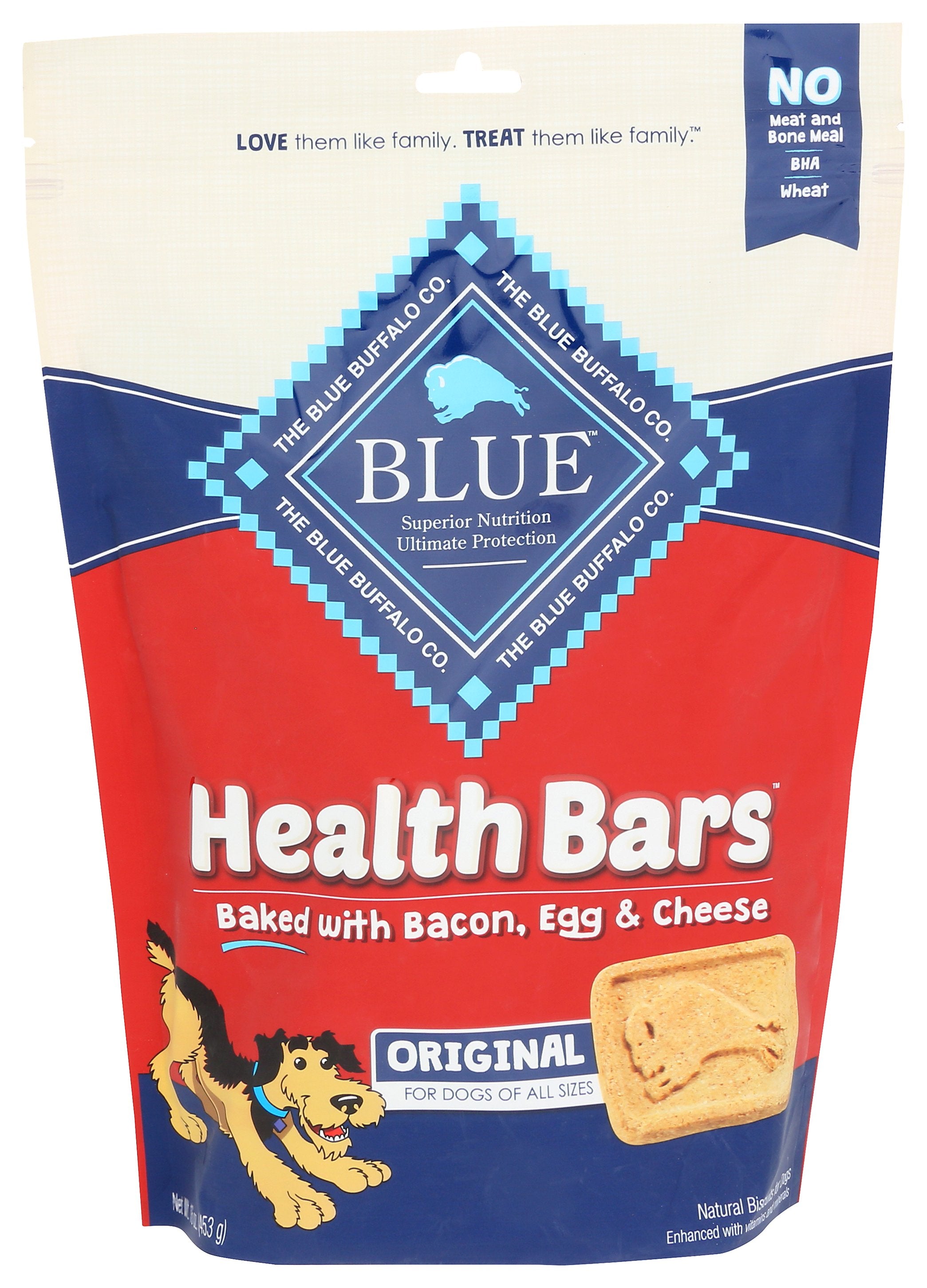BLUE BUFFALO BAR DOG HEALTH EGG CHSE - Case of 4