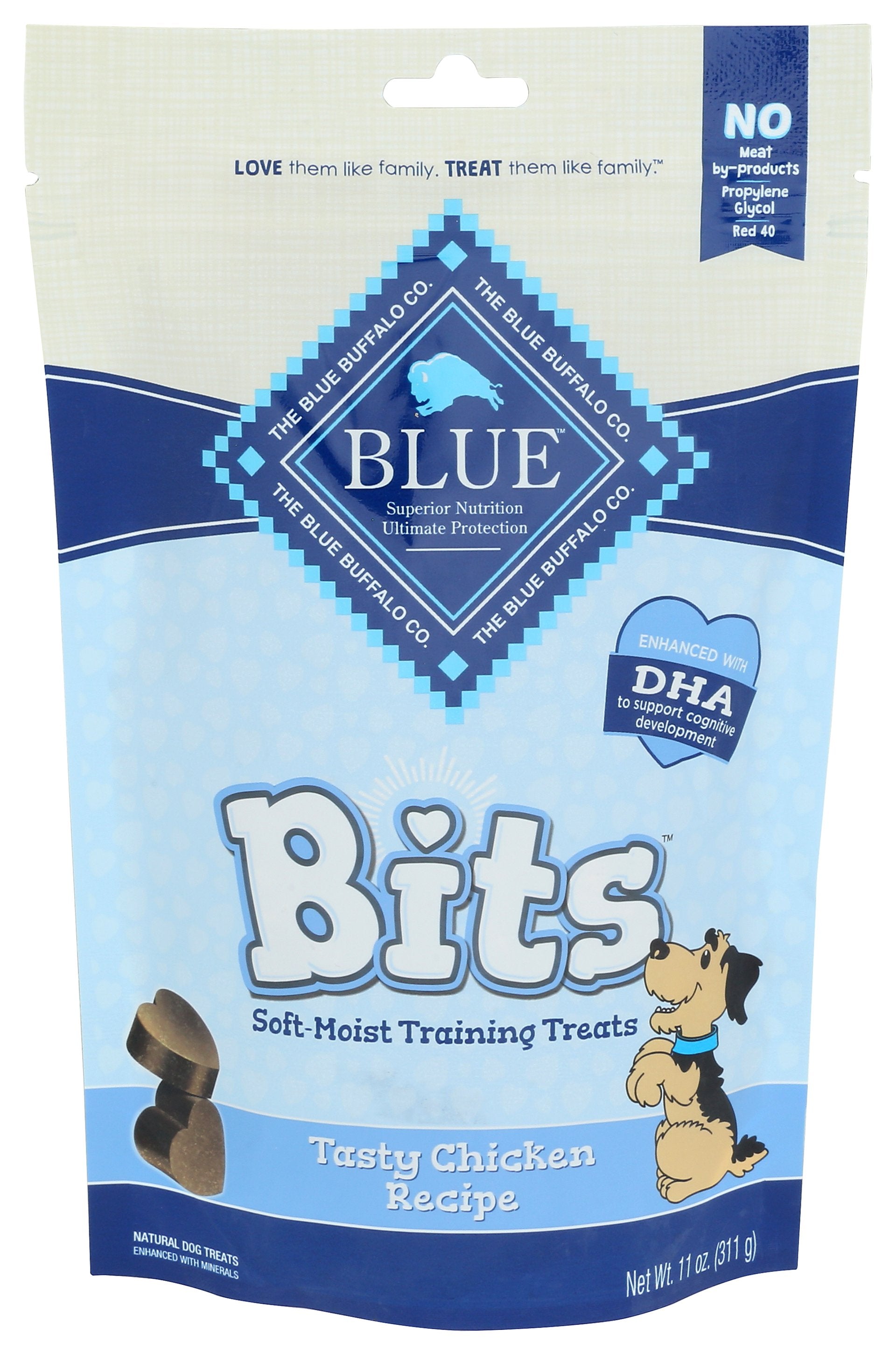 BLUE BUFFALO TREATS DOG CHICKEN BITES - Case of 6