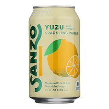 Load image into Gallery viewer, Sanzo - Sparkling Water Yuzu - Case Of 12-12 Fz