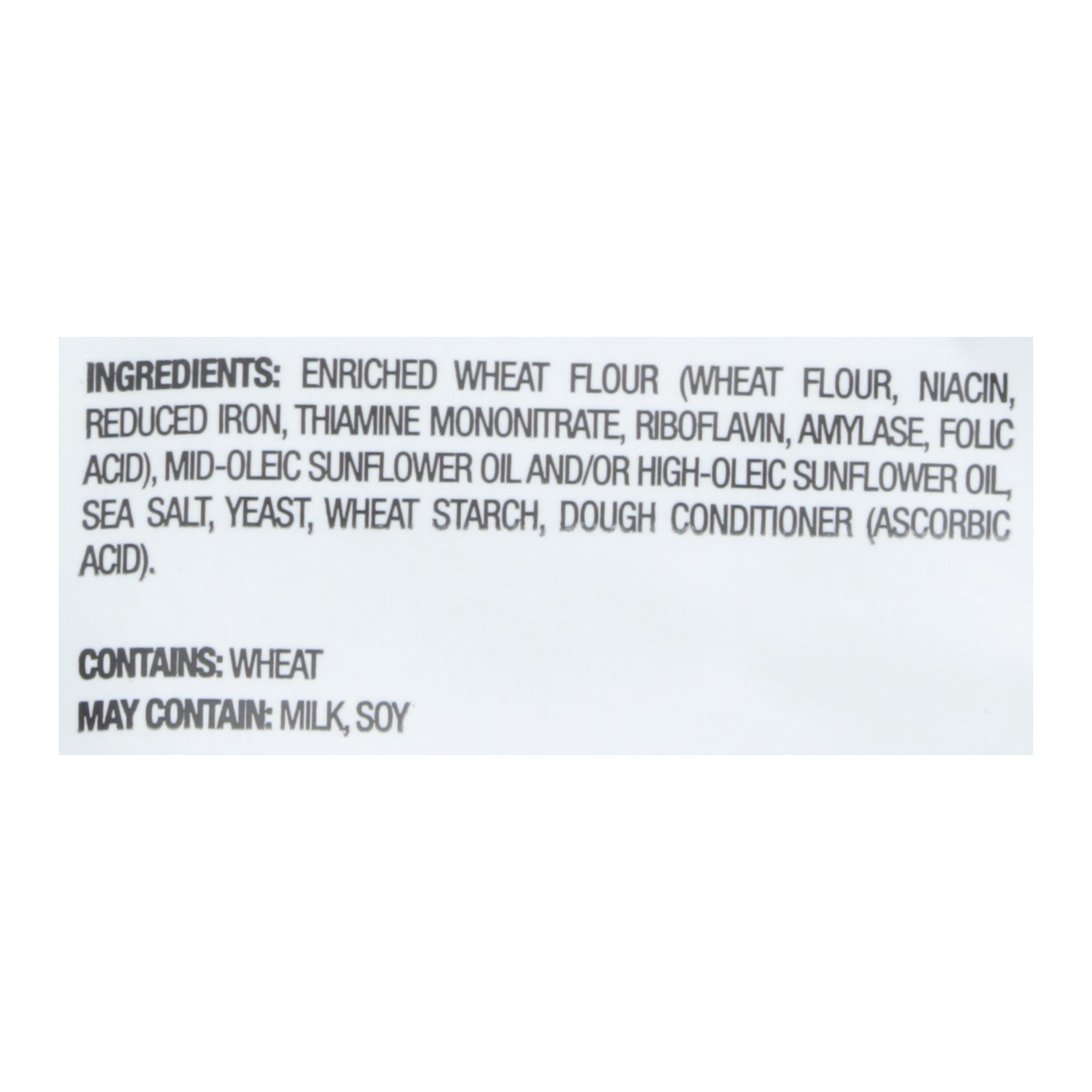 Pretzelized - Pita Chip Sea Salt - CS of 12-7 OZ