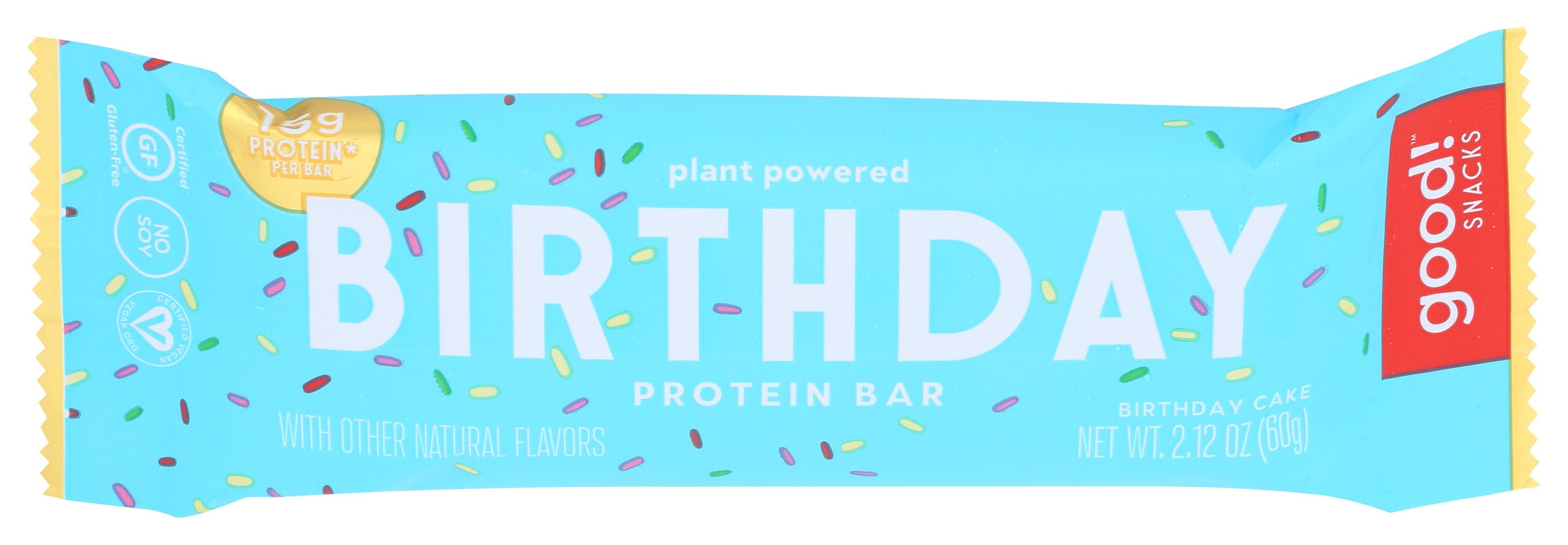 GOOD SNACKS BAR BIRTHDAY CAKE - Case of 12