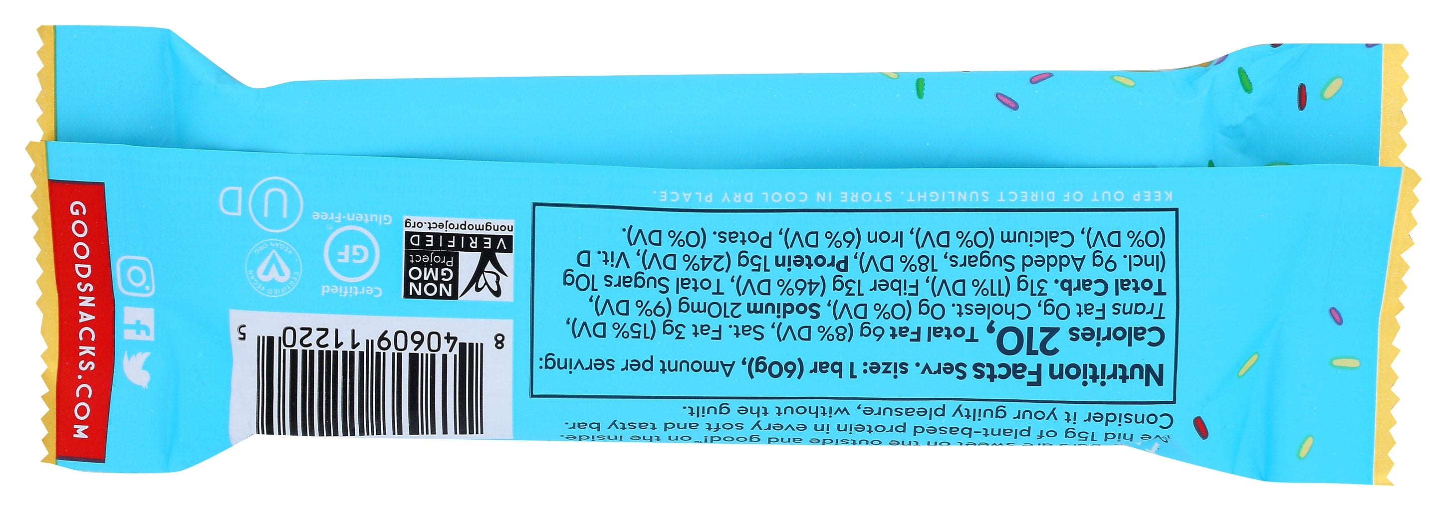 GOOD SNACKS BAR BIRTHDAY CAKE - Case of 12