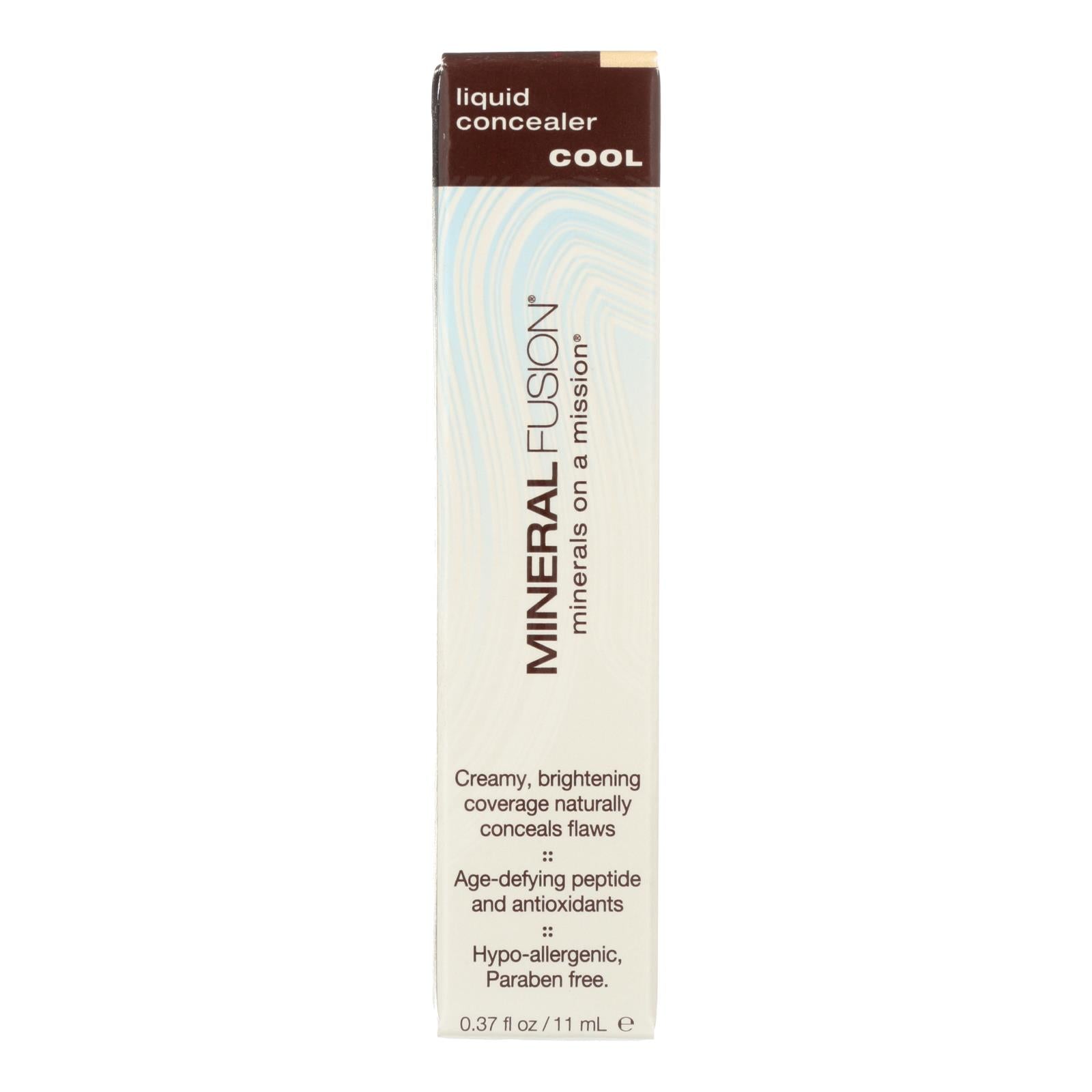 Mineral Fusion - Liquid Mineral Concealer - Cool - 0.37 Oz.