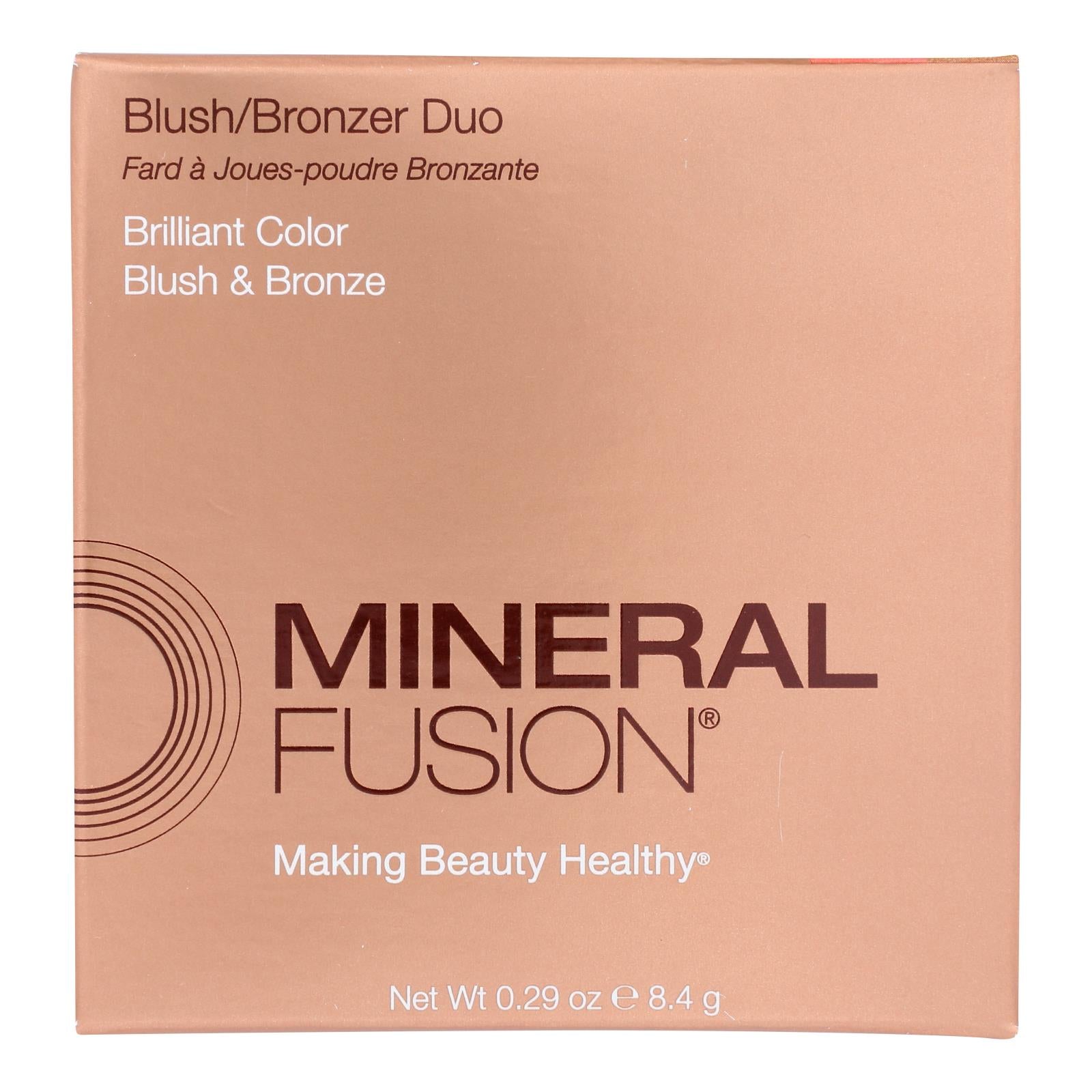 Mineral Fusion Minerals On A Mission Rio Blonzer Blush/Bronzer Duo  - 1 Each - .29 OZ