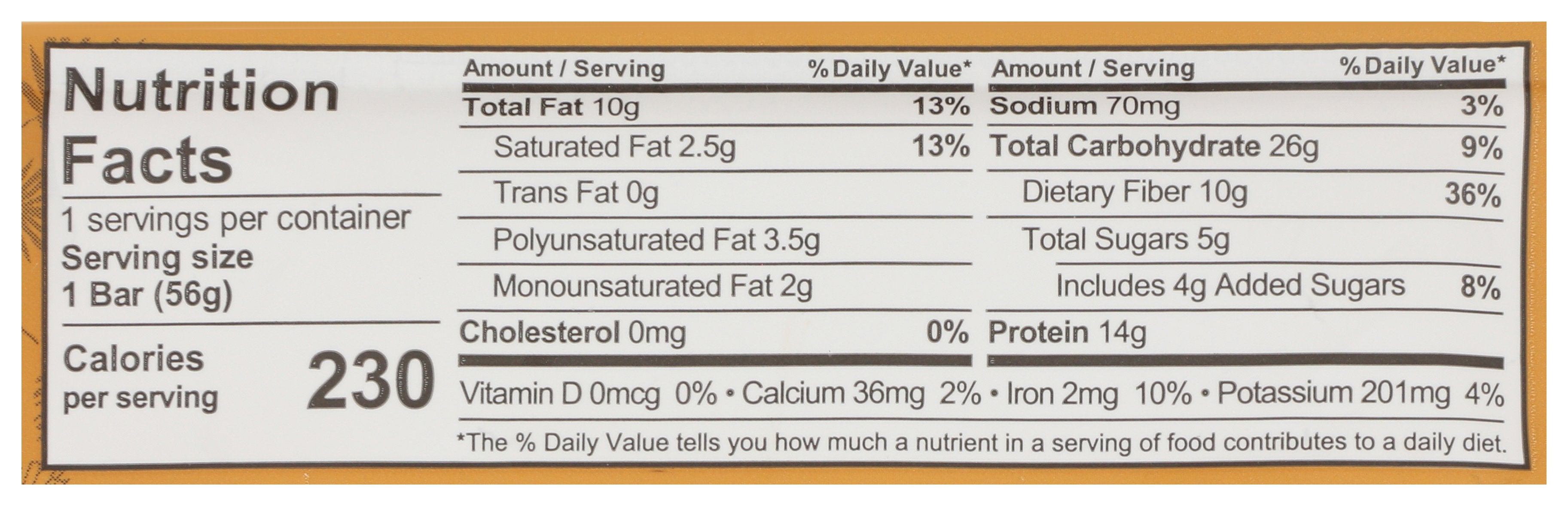 ALOHA BAR PROTEIN CHOC ESPRESSO - Case of 12