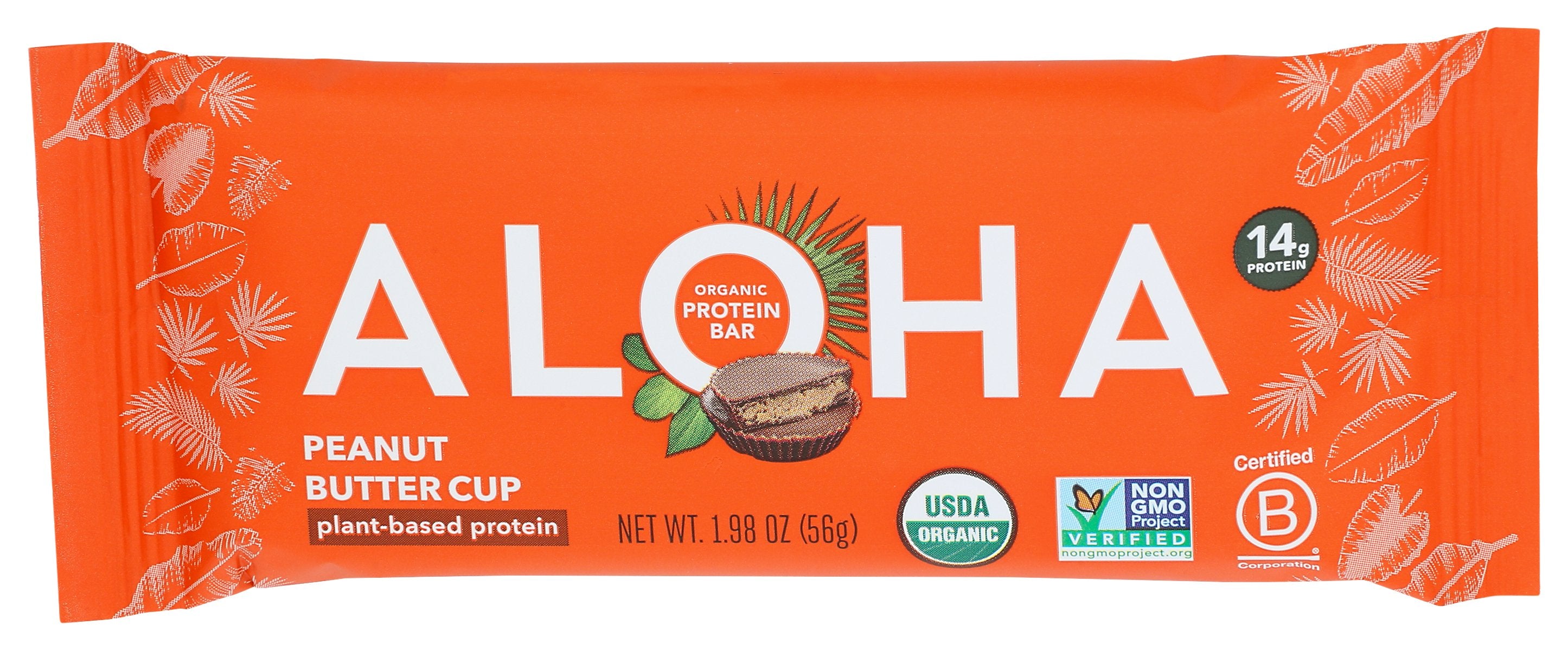 ALOHA BAR PROTEIN PNT BTTR CUP - Case of 12