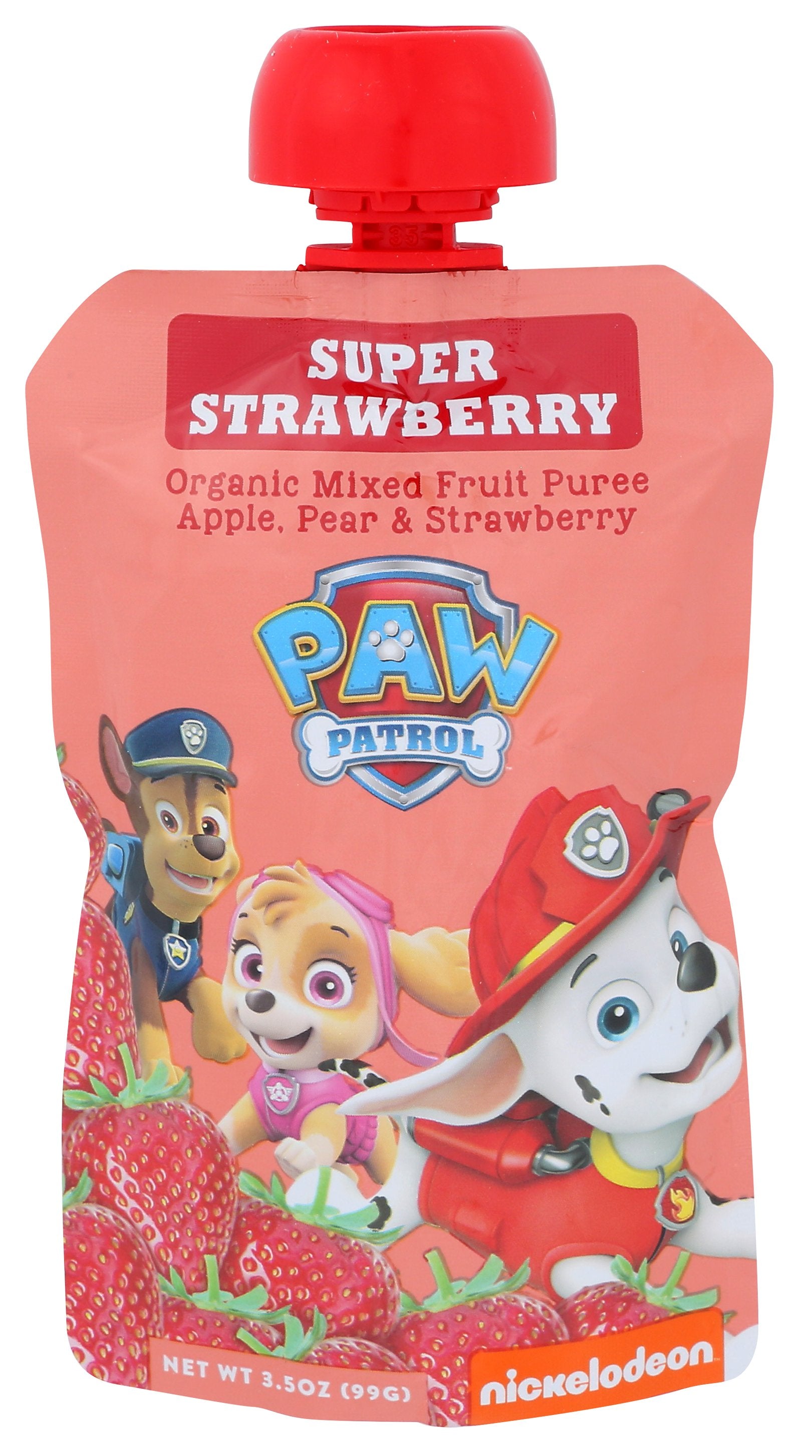 PAW PATROL RANGE FRUIT PCH STRWBR BLND ORG - Case of 10