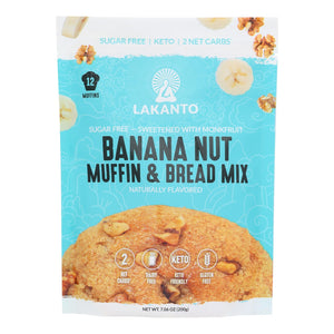 Lakanto - Mix Muffin Banana Nut - Case Of 8-7.06 Oz