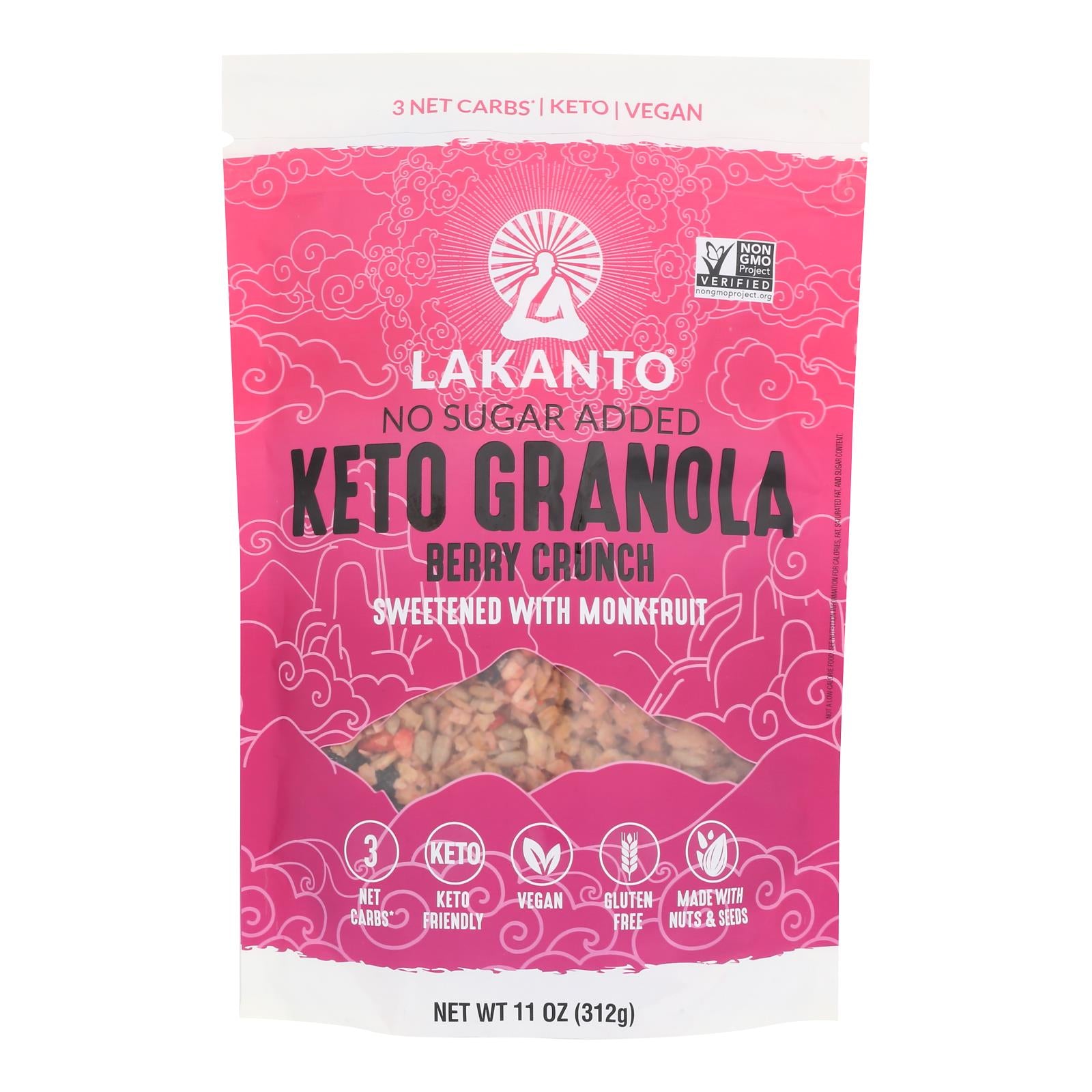 Lakanto - Granola Keto Berry Crunch - Case of 10-11 OZ