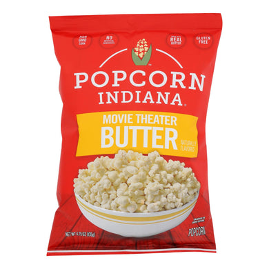 Popcorn Indiana Popcorn - Movie Theater - Case Of 12 - 4.75 Oz.