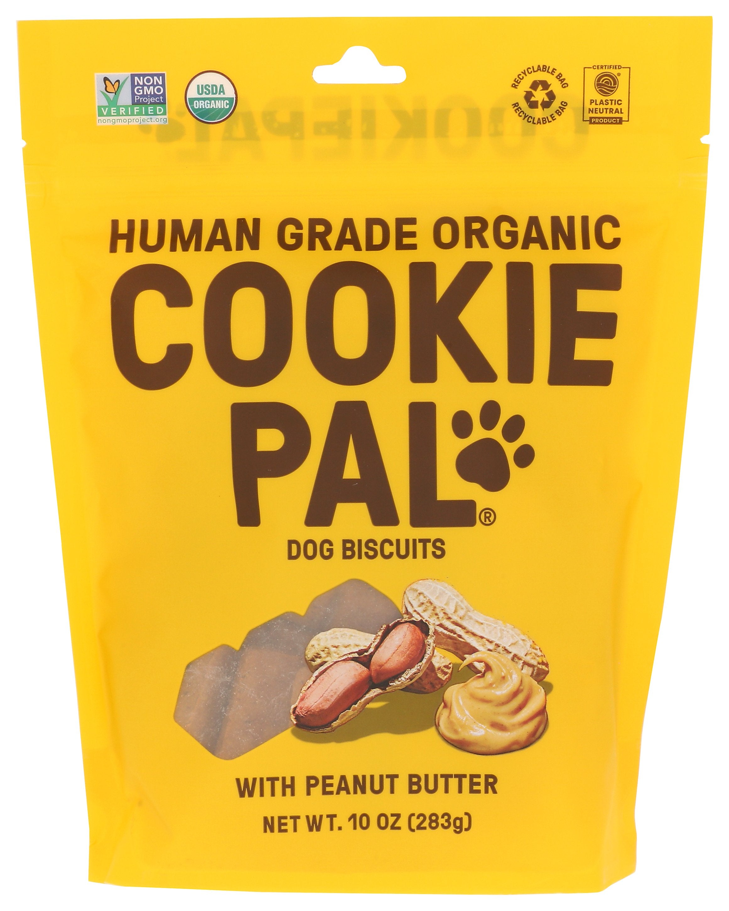 COOKIE PAL TREAT DOG PB BISCUITS - Case of 4