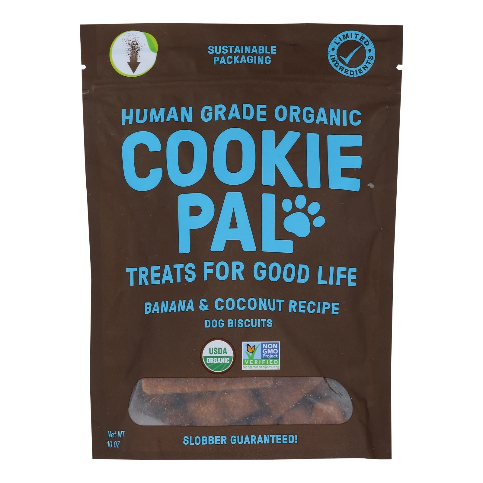 Cookie Pal - Dog Treats Ban Coconut - Case Of 4-10 Oz